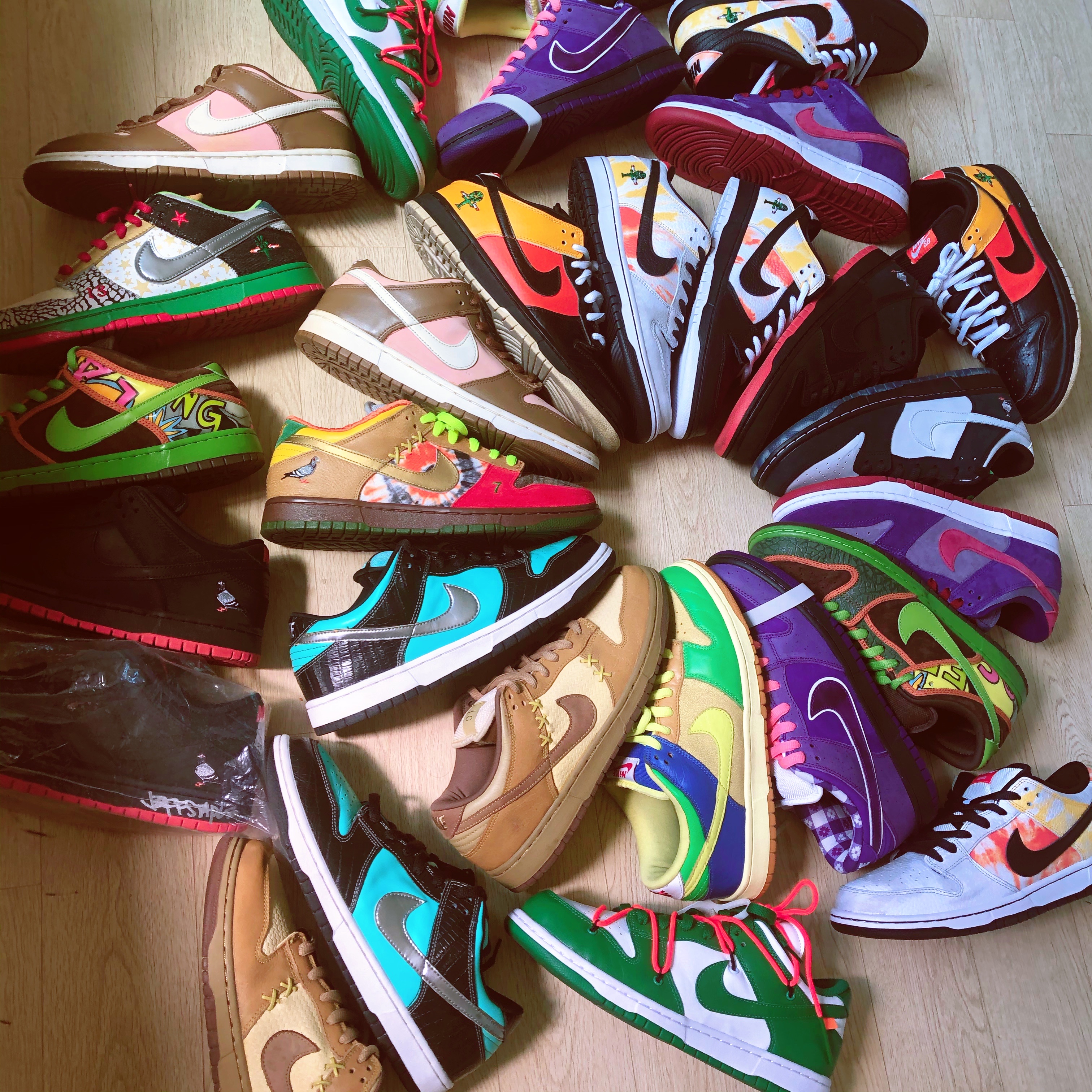 Nike x Diamond Supply Co. SB Dunk Low Tiffany, Nike Dunk Low Pro SB Shanghai 2 착용 스타일