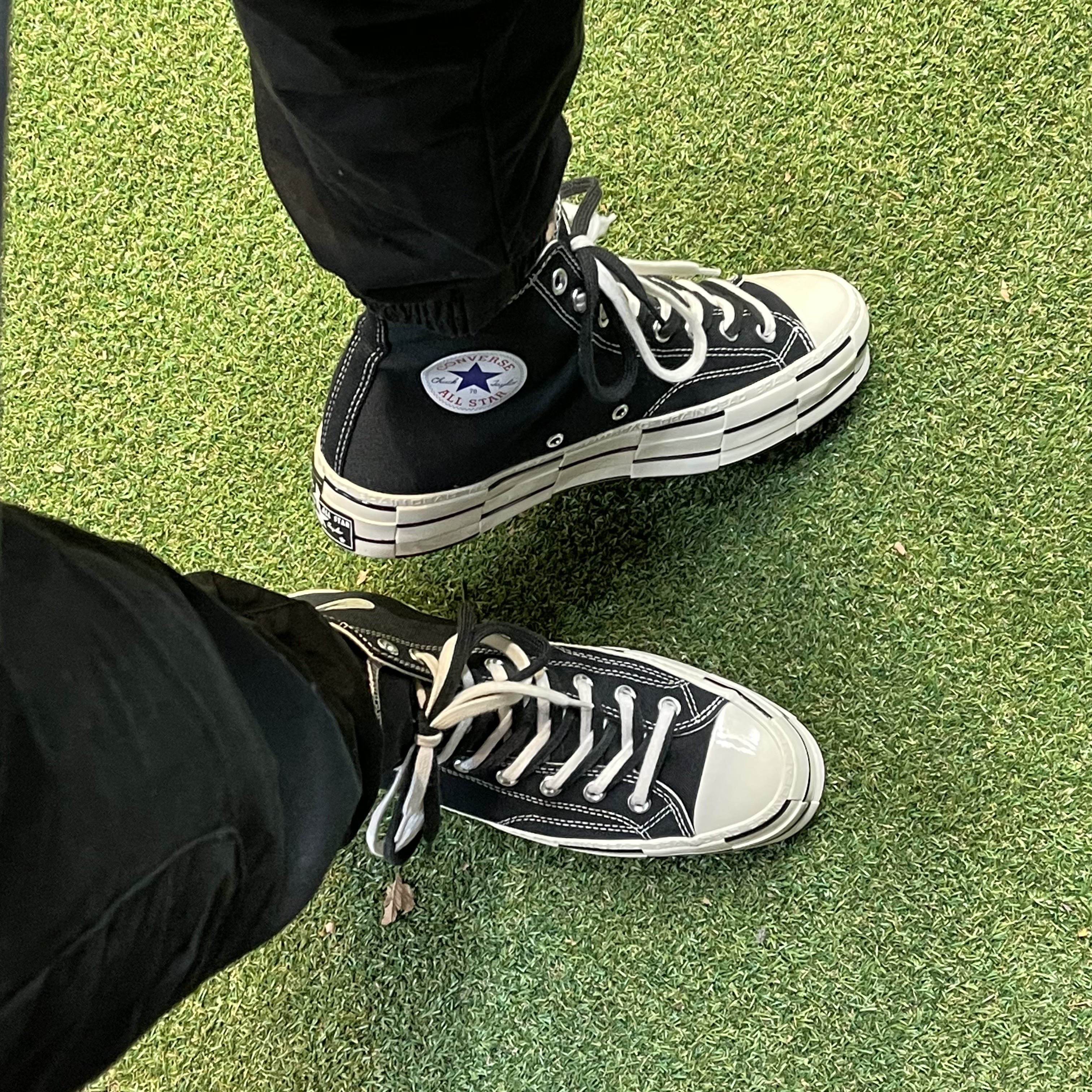 Converse x Brain Dead Chuck 70 Hi Black 착용 스타일