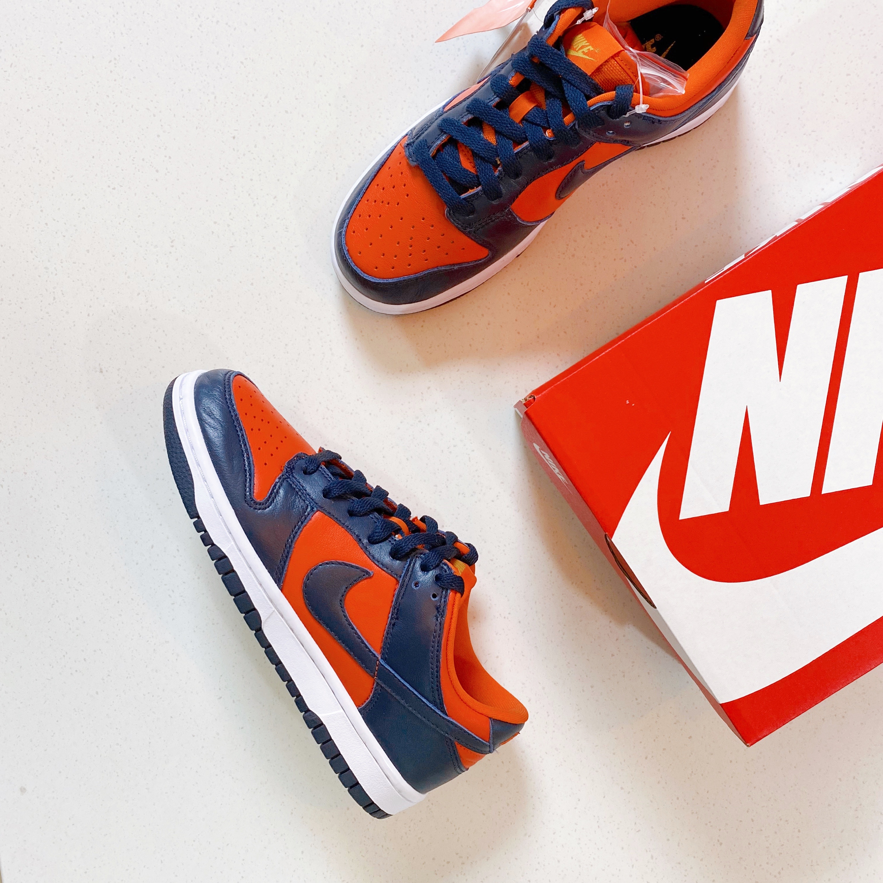 Nike Dunk Low SP Champ Colors 착용 스타일 - 1