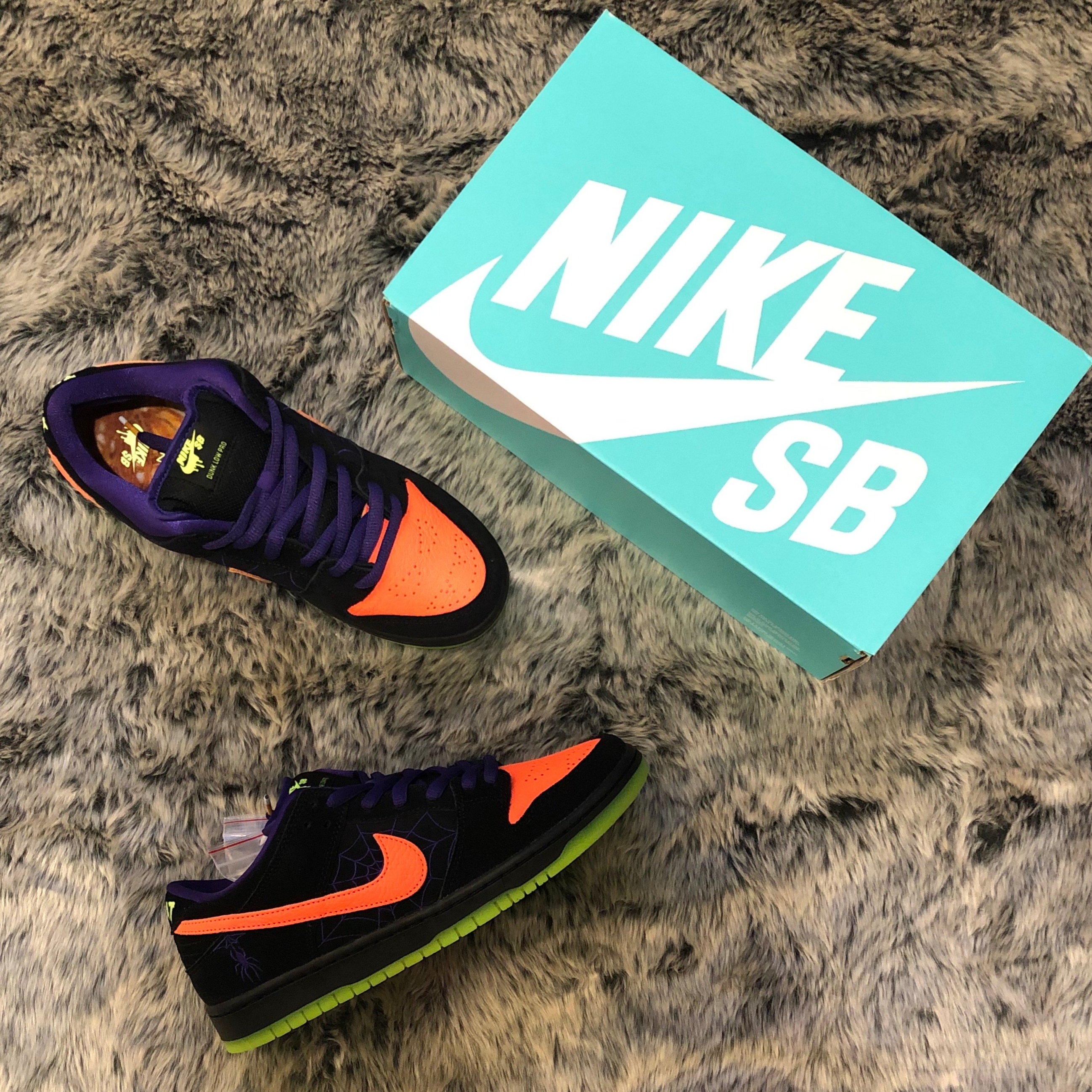 Nike SB Dunk Low Pro Night of Mischief Halloween 착용 스타일