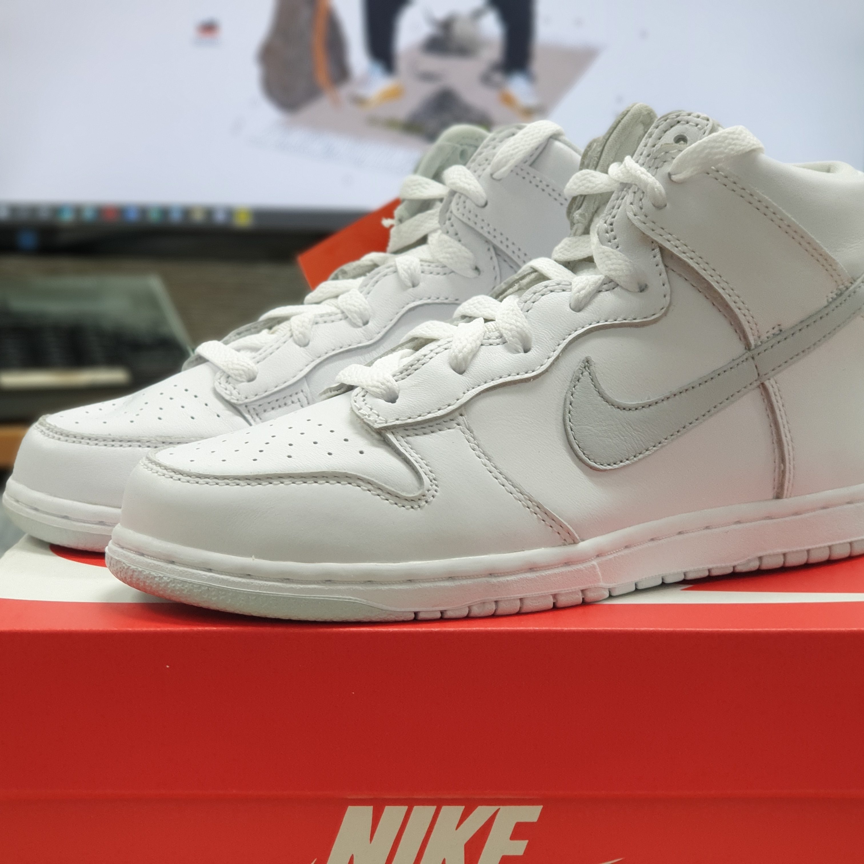 (PS) Nike Dunk High SP Pure Platinum 착용 스타일