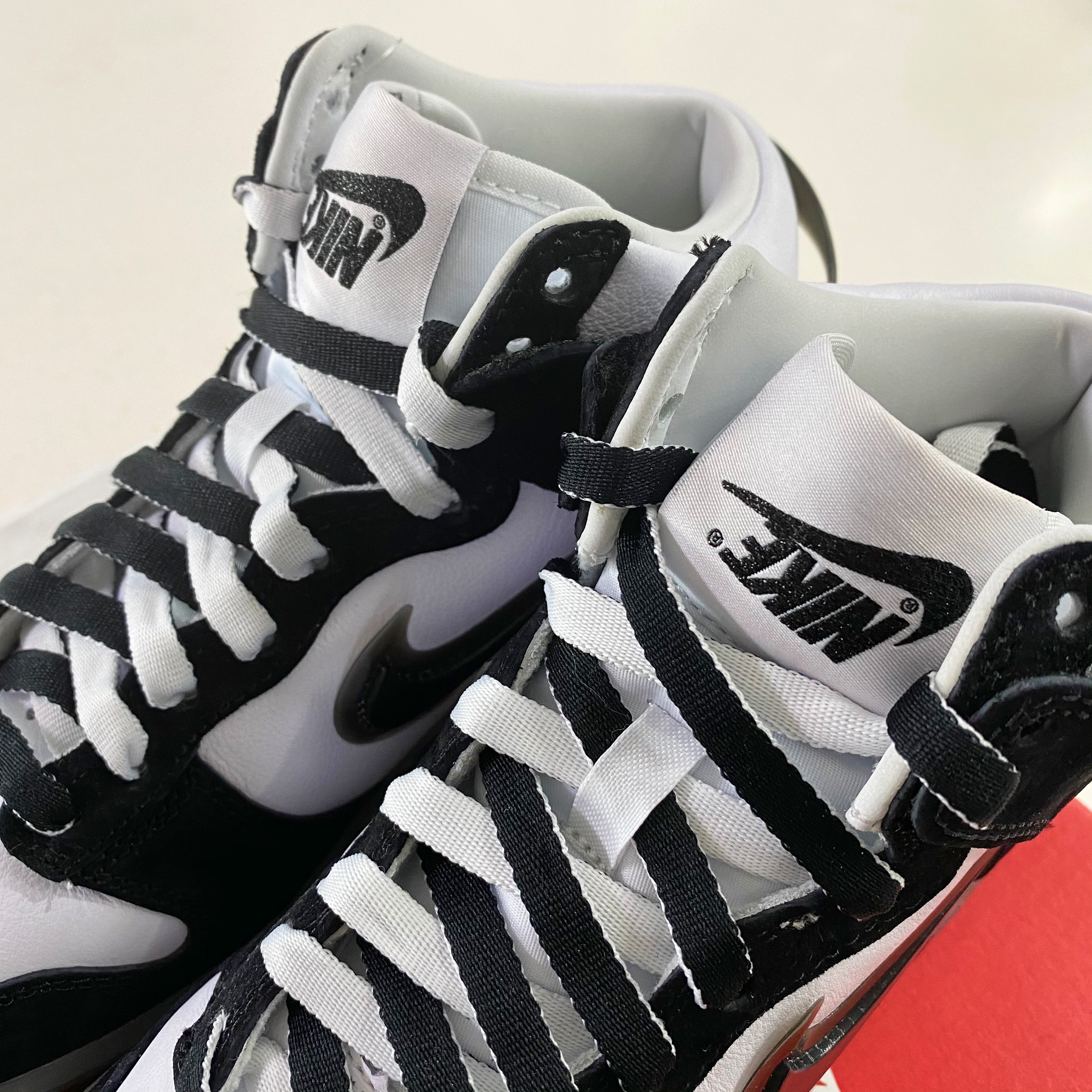Nike x Slam Jam Dunk High SP Clear Black 착용 스타일 - 4