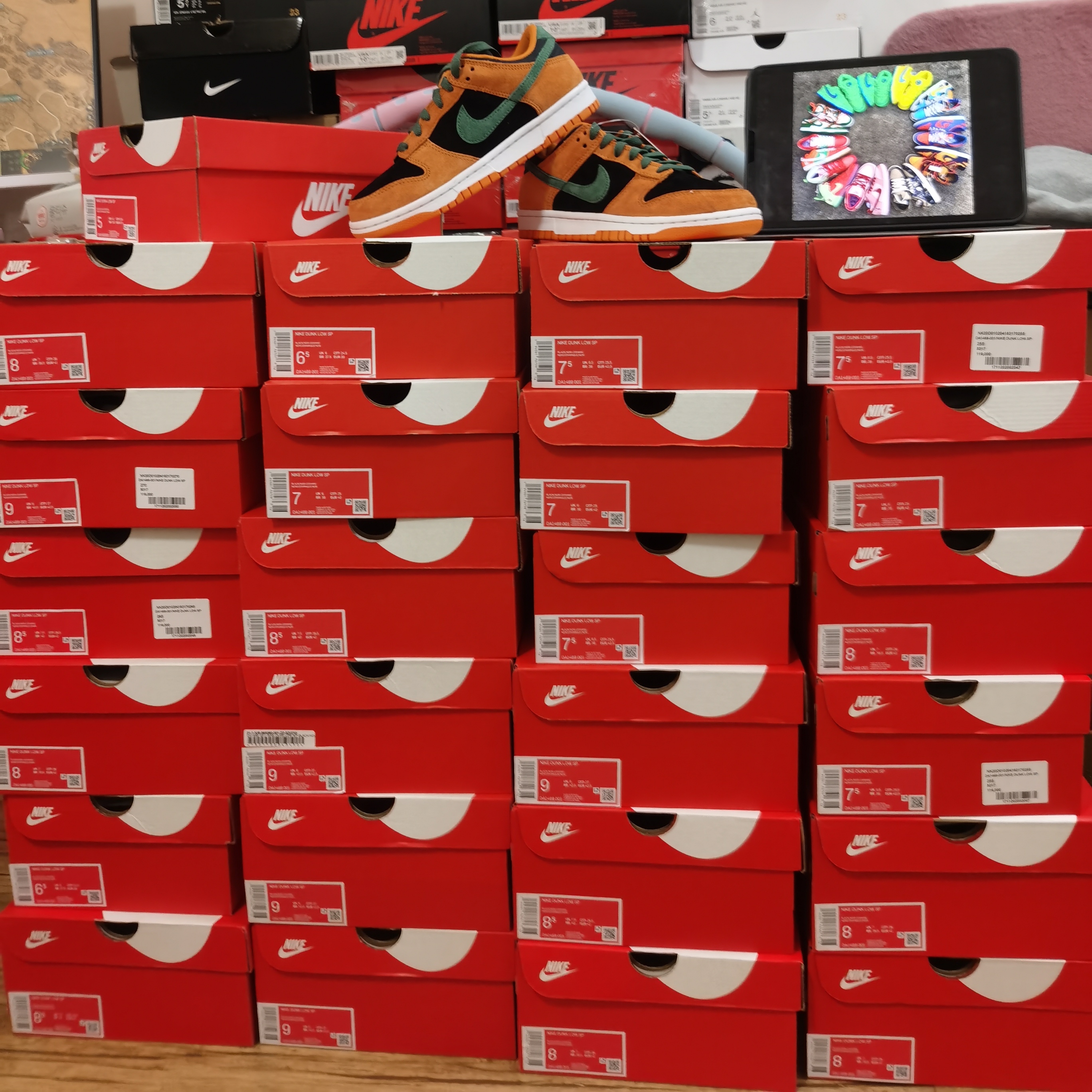Nike Dunk Low SP Ceramic 착용 스타일