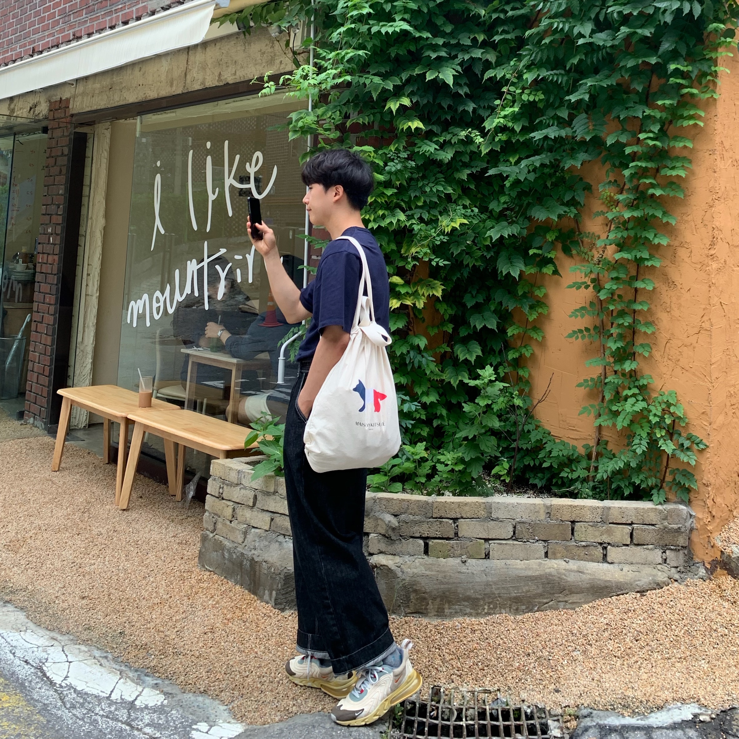 Nike x Travis Scott Air Max 270 React Cactus Trails 착용 스타일