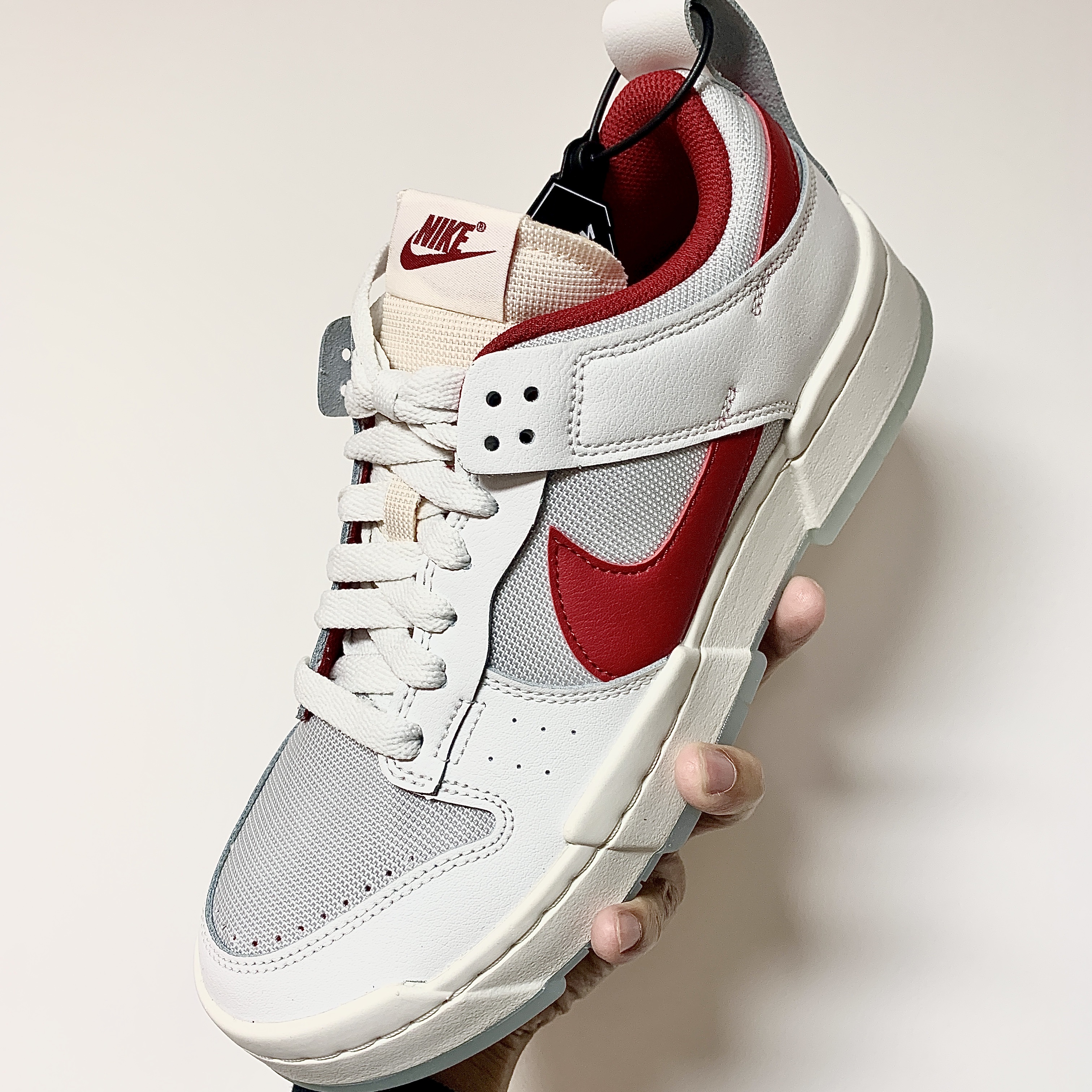 (W) Nike Dunk Low Disrupt Gym Red 착용 스타일