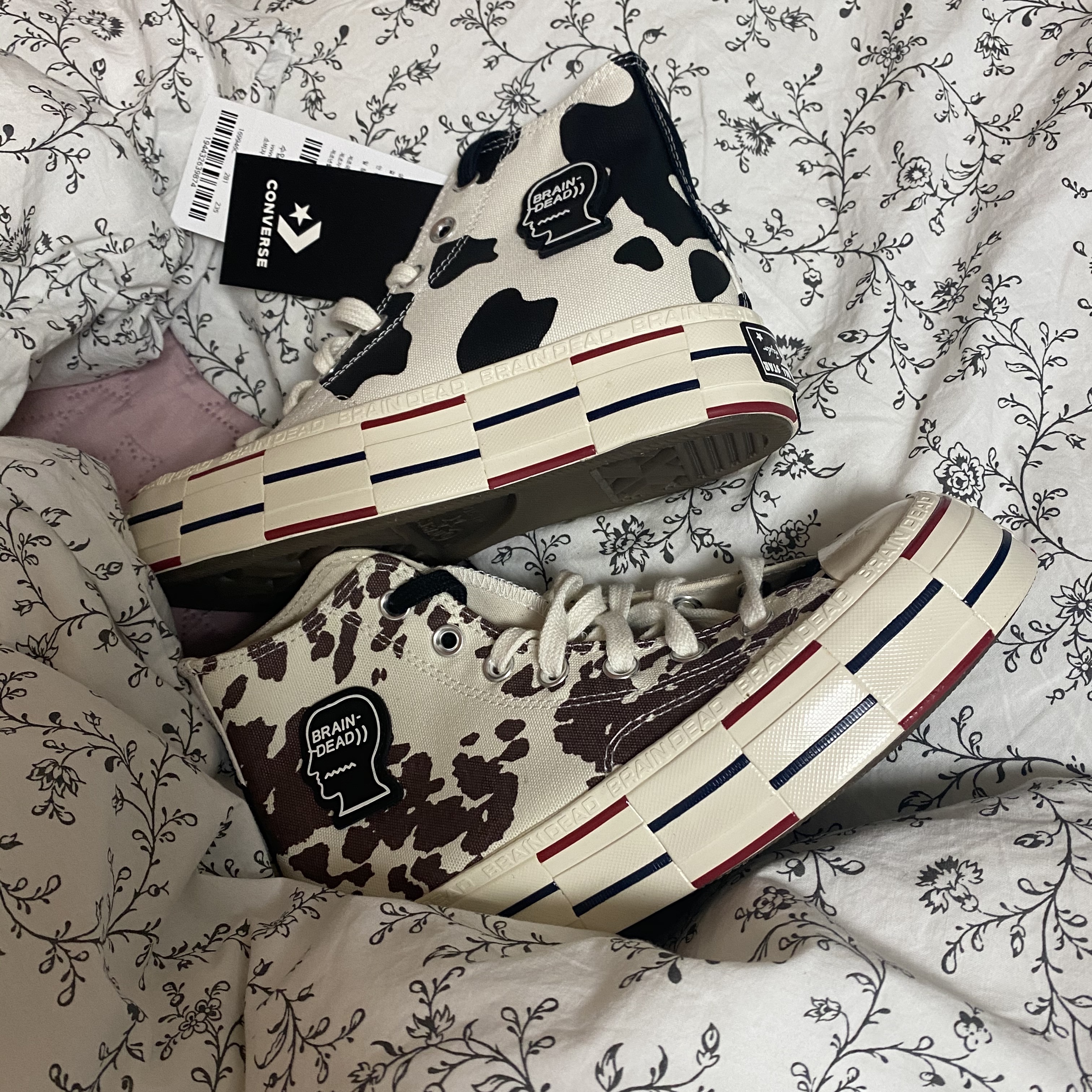 Converse x Brain Dead Chuck 70 Hi Egret 착용 스타일