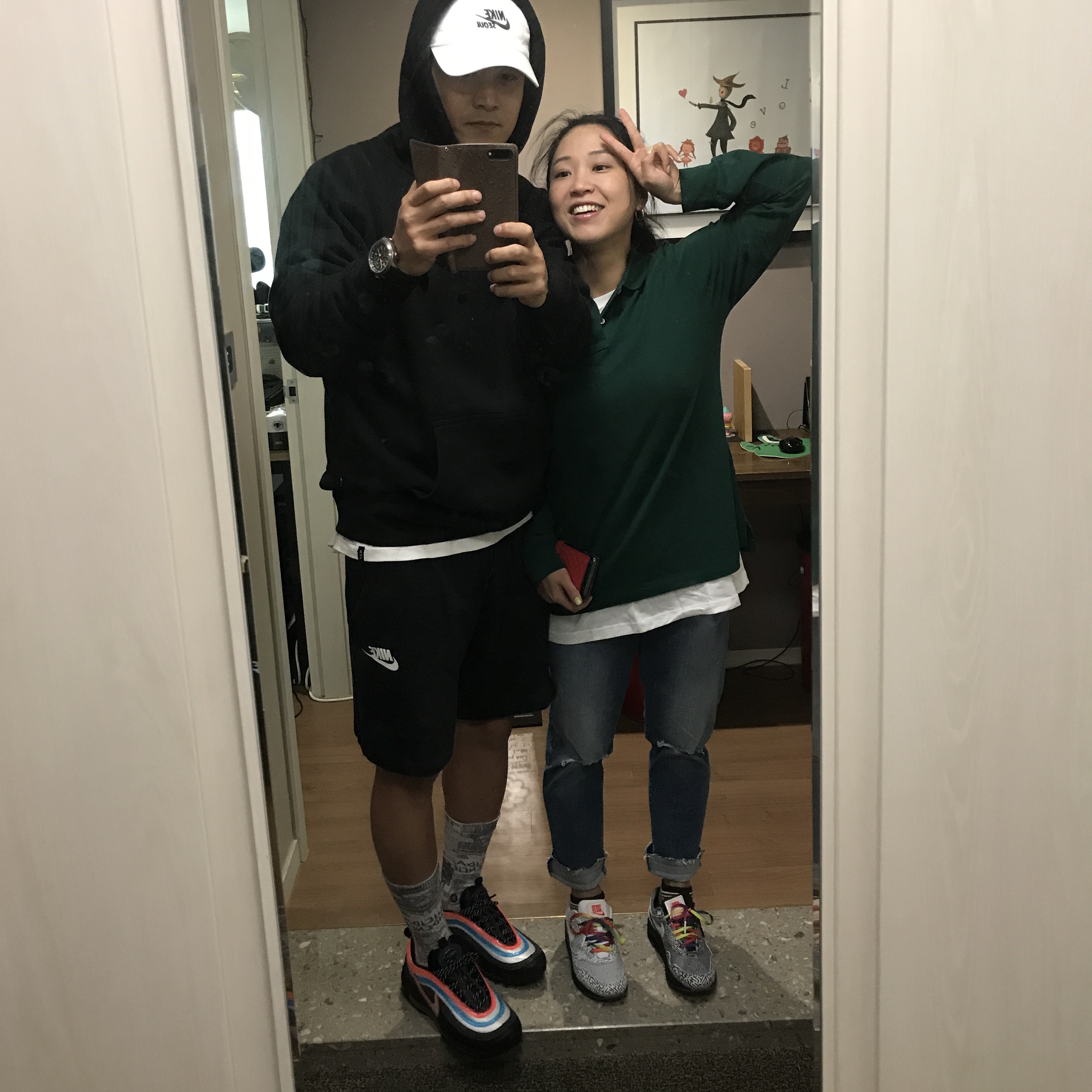 Nike Air Max 97 Neon Seoul 착용 스타일