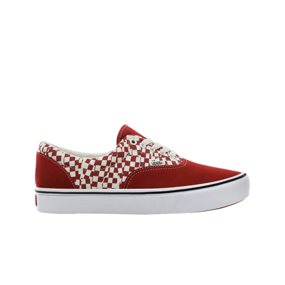 반스 컴피쿠시 에라 티어 체크 레이싱 레드(Vans ComfyCush Era Tear Check Racing Red) - 1