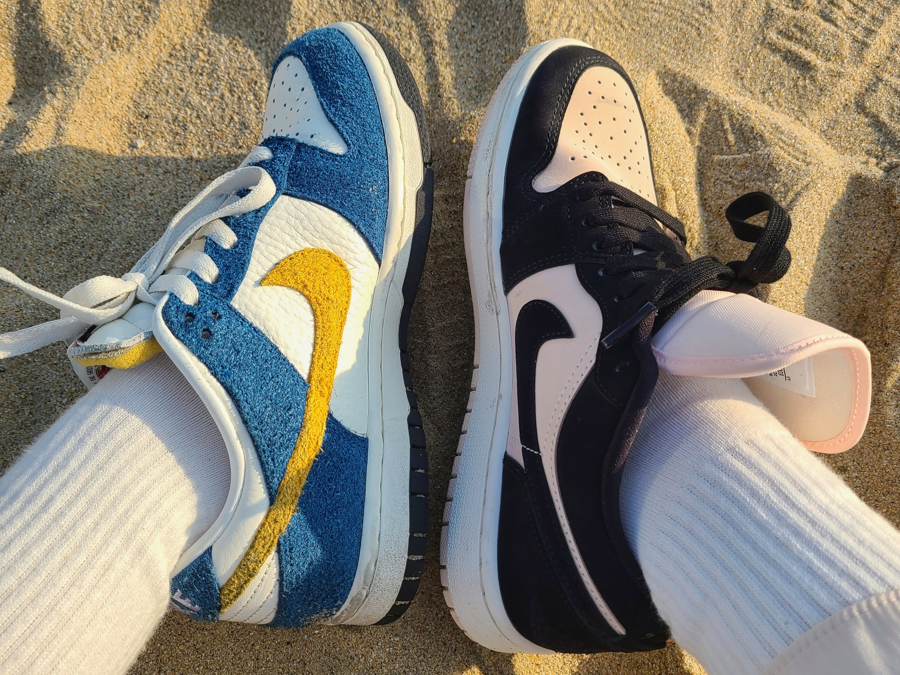 Nike x Kasina Dunk Low 80's Bus, (W) Jordan 1 Low Guava Ice 착용 스타일 - 4