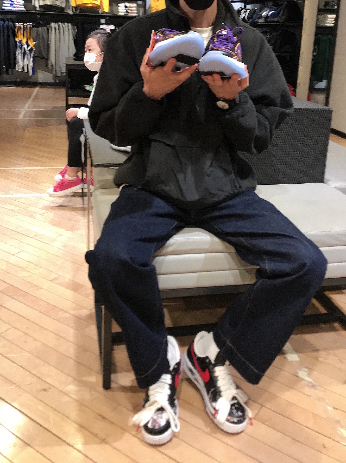 Nike x Peaceminusone Air Force 1 Low Para-Noise - Korea Exclusive, Nike Kobe 5 Protro 5X Champ 착용 스타일
