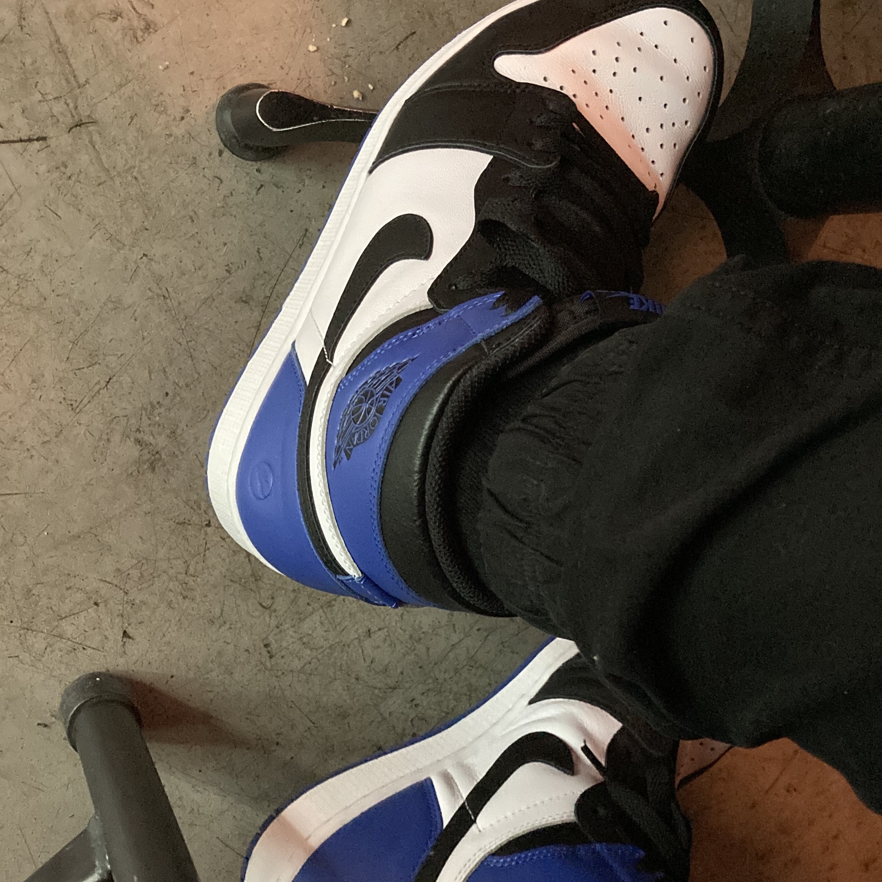 Jordan 1 x Fragment Retro High OG 착용 스타일 - 2