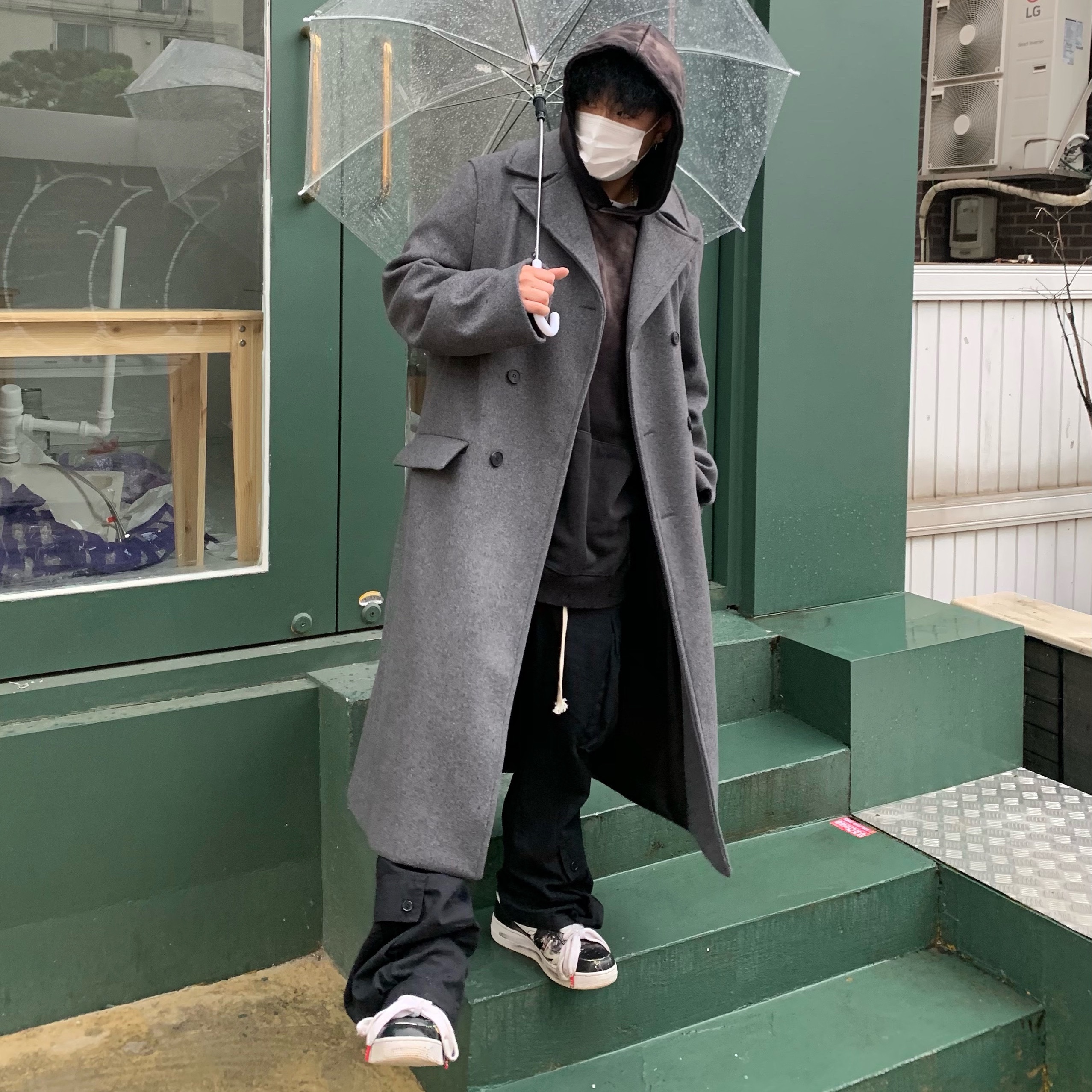 Nike x Peaceminusone Air Force 1 Low Para-Noise, Nike x Peaceminusone Air Force 1 Low Para-Noise 2.0 착용 스타일