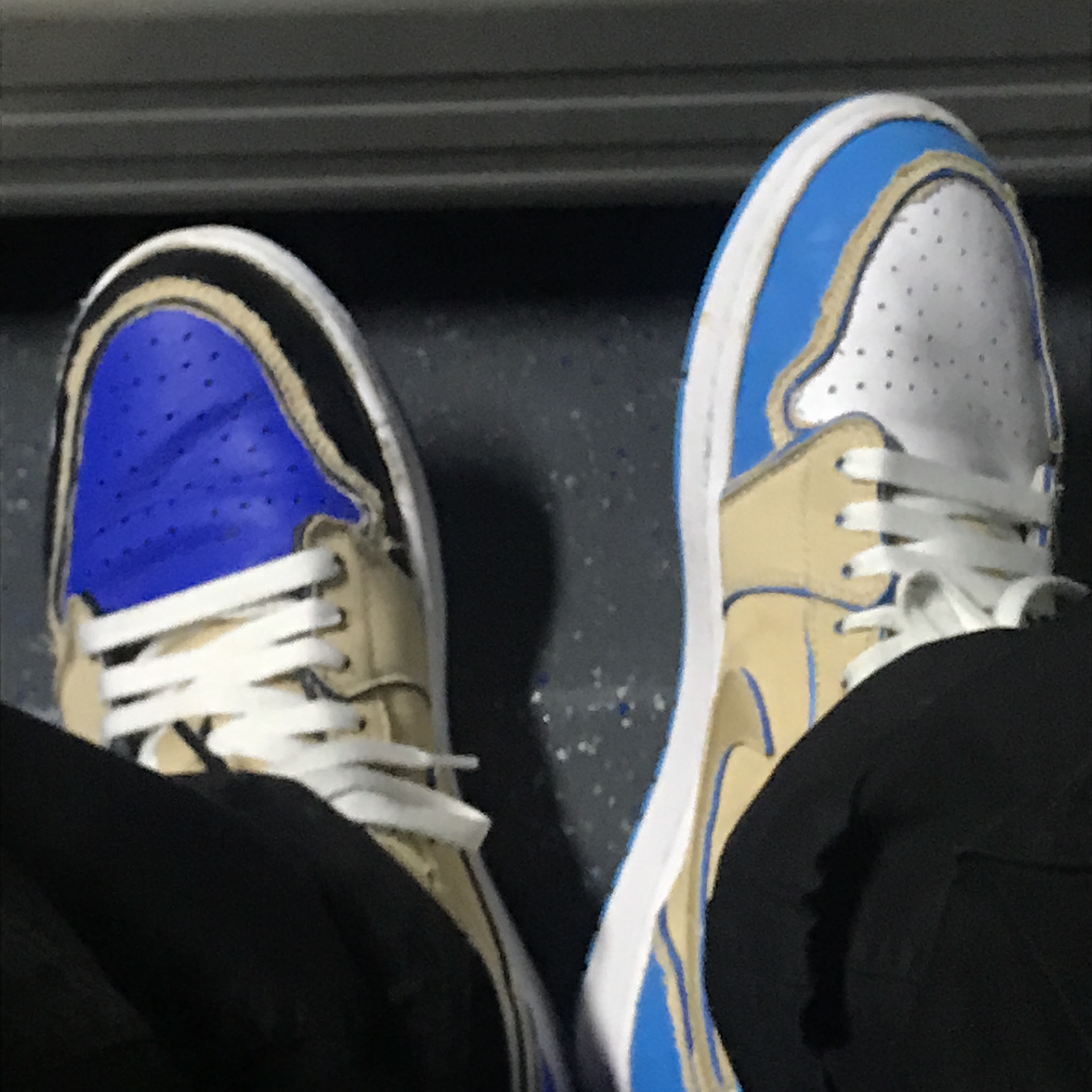 Jordan 1 x Lance Mountain Low SB QS Desert Ore 착용 스타일