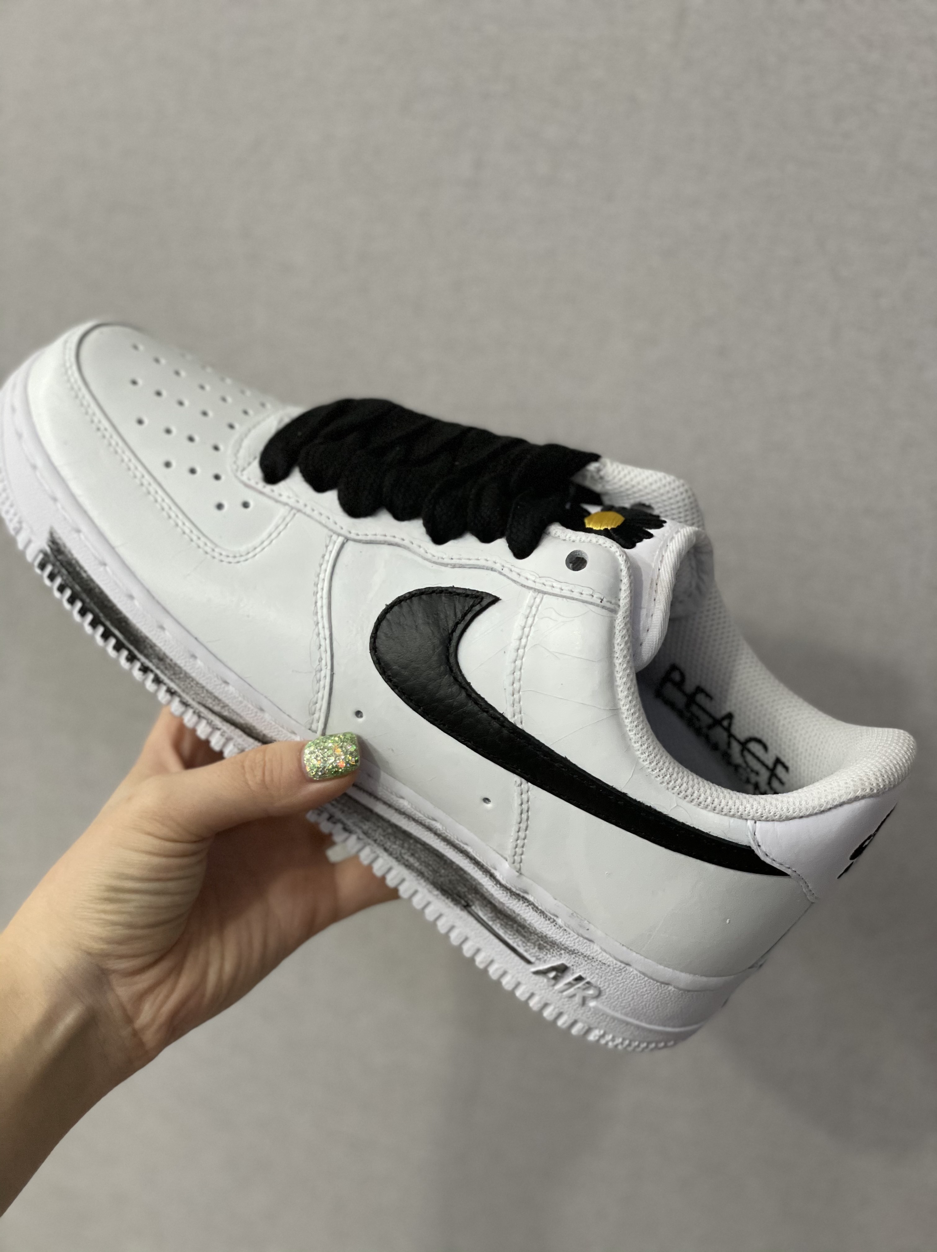 Nike x Peaceminusone Air Force 1 Low Para-Noise 2.0 착용 스타일 - 2