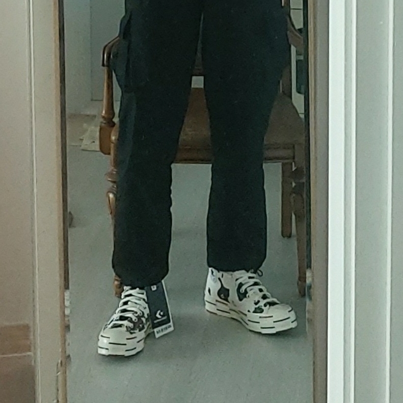 Converse x Brain Dead Chuck 70 Hi Egret 착용 스타일