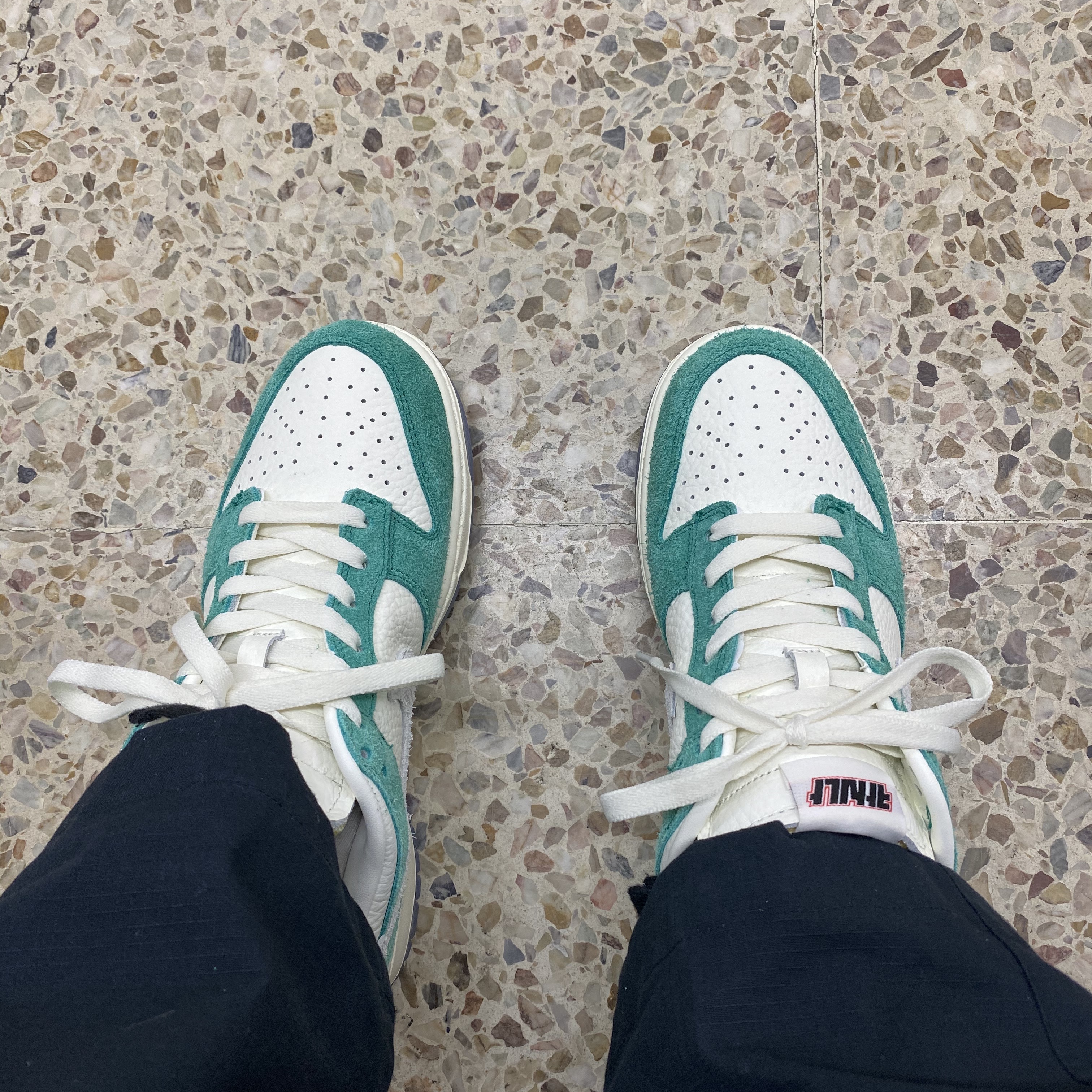 Nike x Kasina Dunk Low Road Sign - Kasina Exclusive 착용 스타일