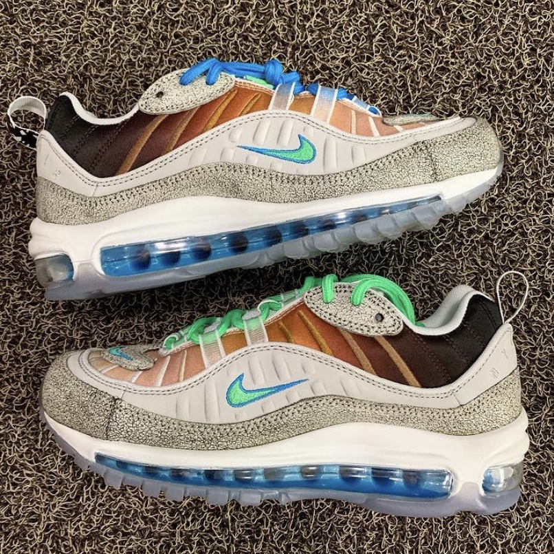 Nike Air Max 98 La Mezcla 착용 스타일