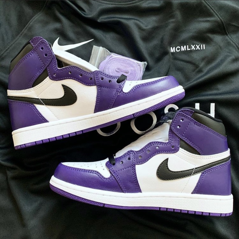 Jordan 1 Retro High OG Court Purple 2020 착용 스타일