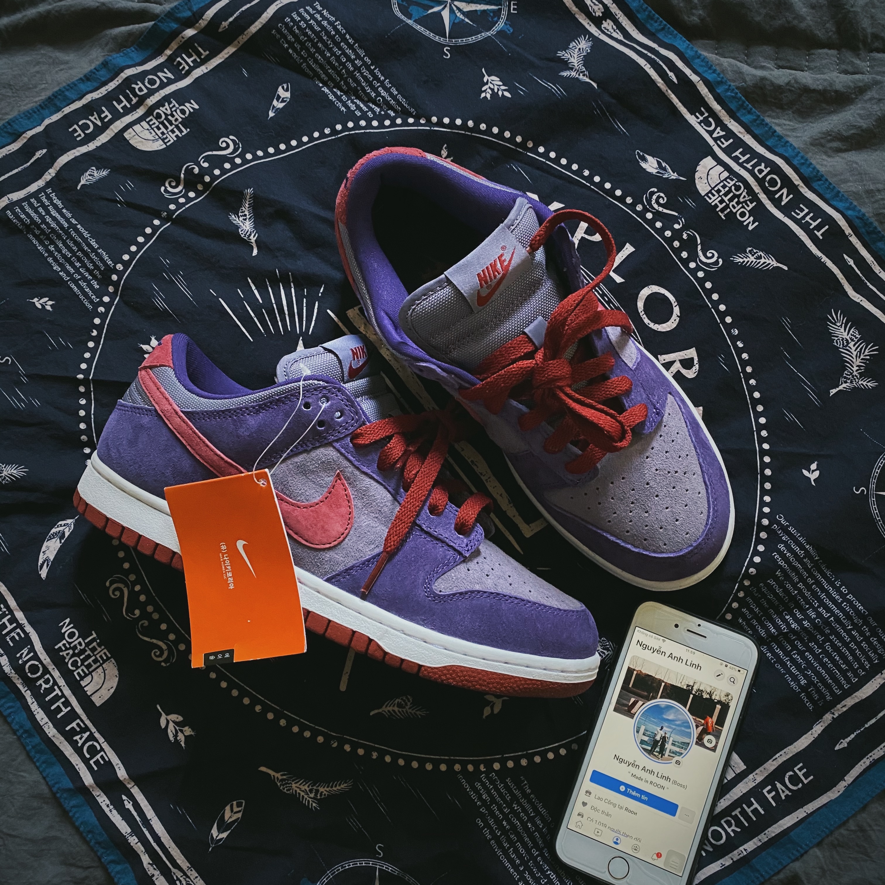 Nike Dunk Low SP Plum 2020 착용 스타일