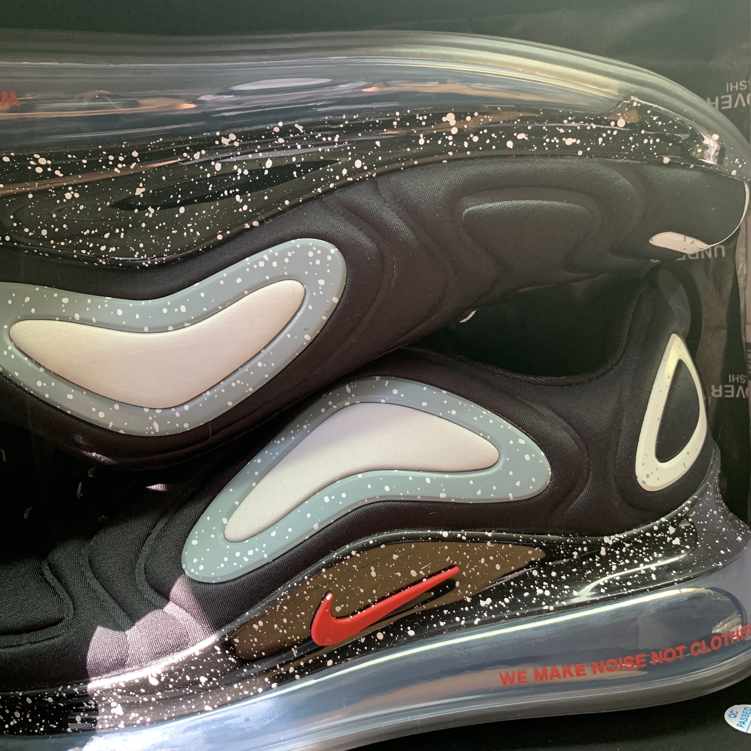 Nike x Undercover Air Max 720 Black 착용 스타일
