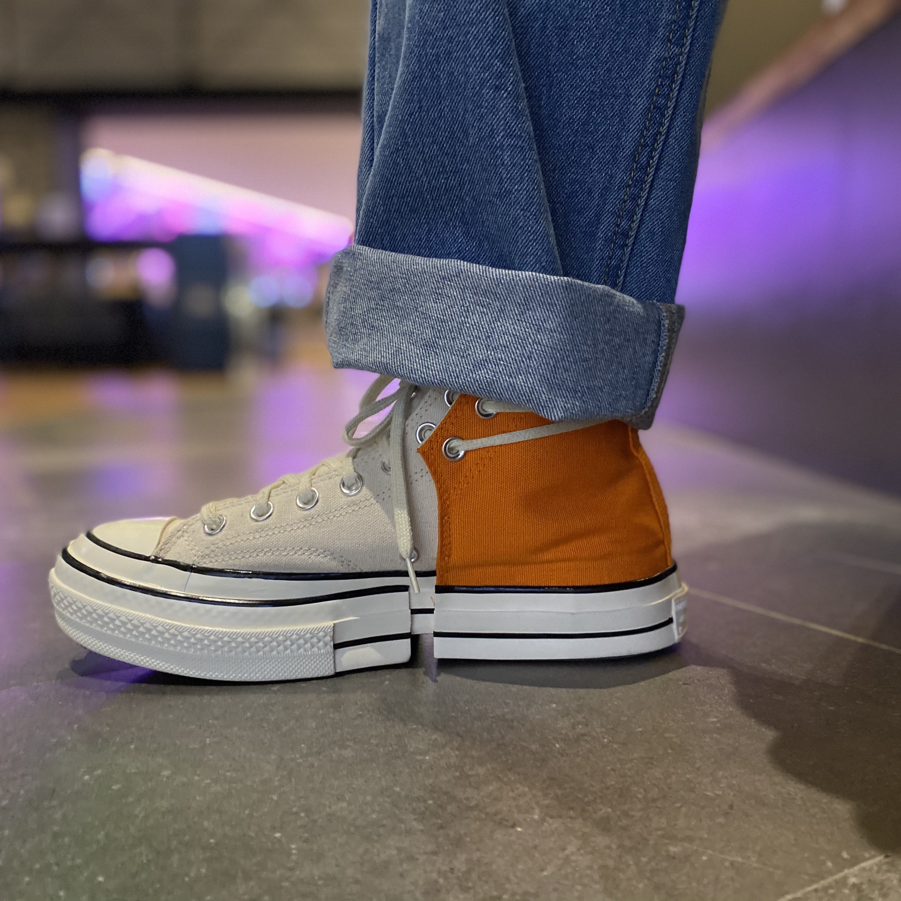 Converse x Feng Chen Wang Chuck 70 2-in-1 Persimmon Orange 착용 스타일
