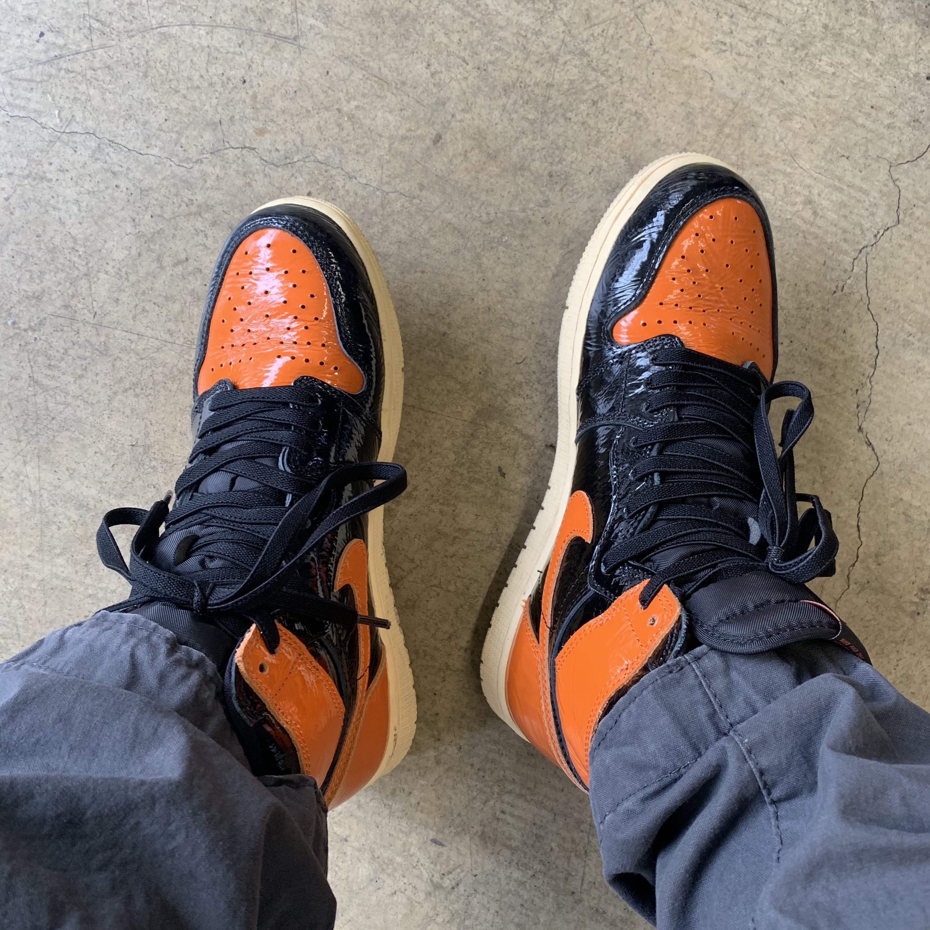 Jordan 1 Retro High Shattered Backboard 3.0 착용 스타일