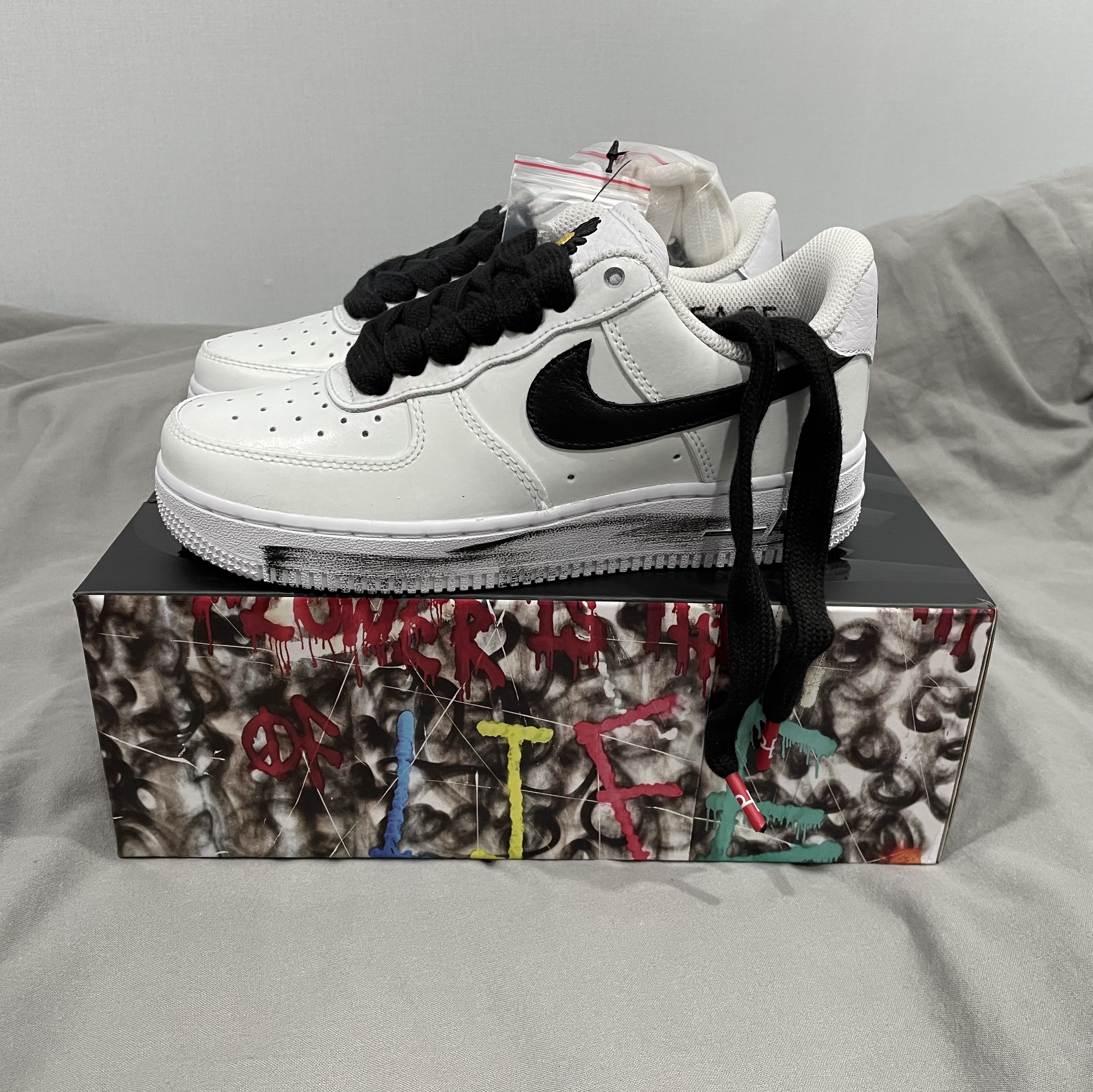 Nike x Peaceminusone Air Force 1 Low Para-Noise 2.0 착용 스타일 - 1