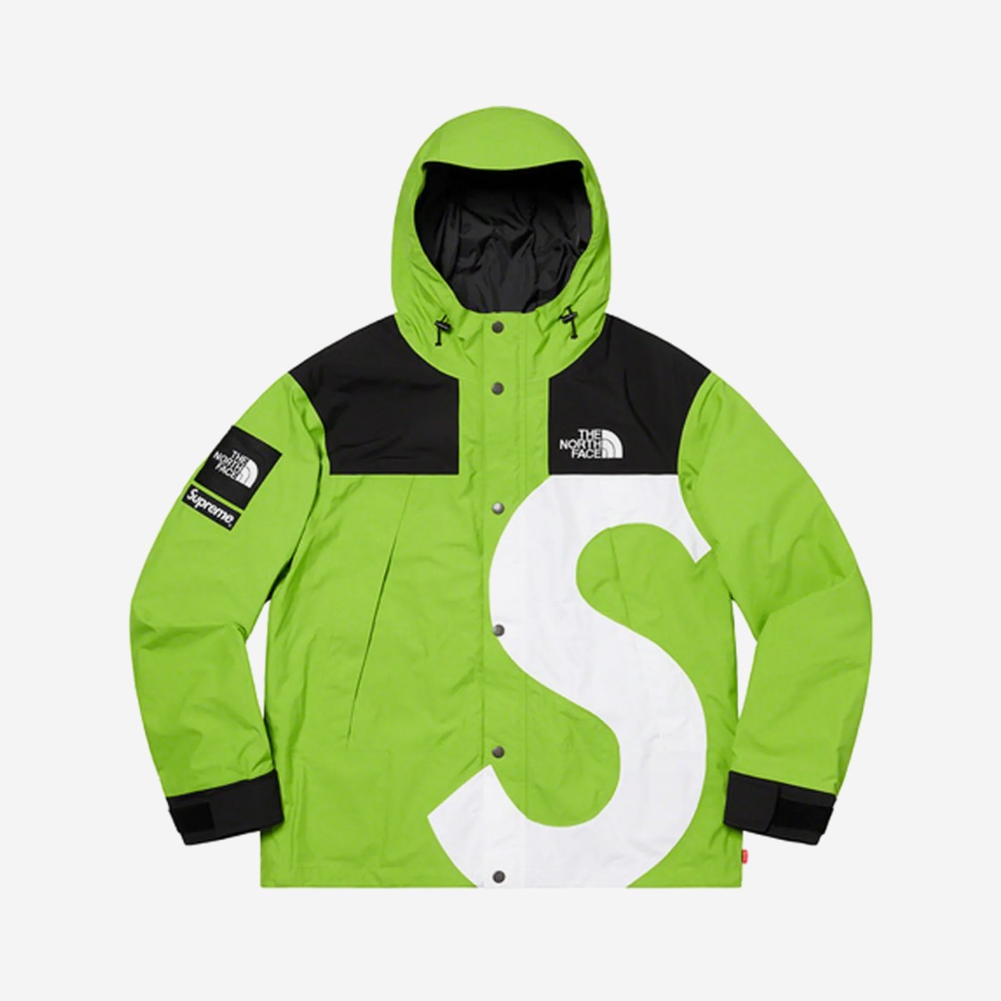 Supreme x The North Face S Logo Mountain Jacket Lime - 20FW 상세 이미지 1