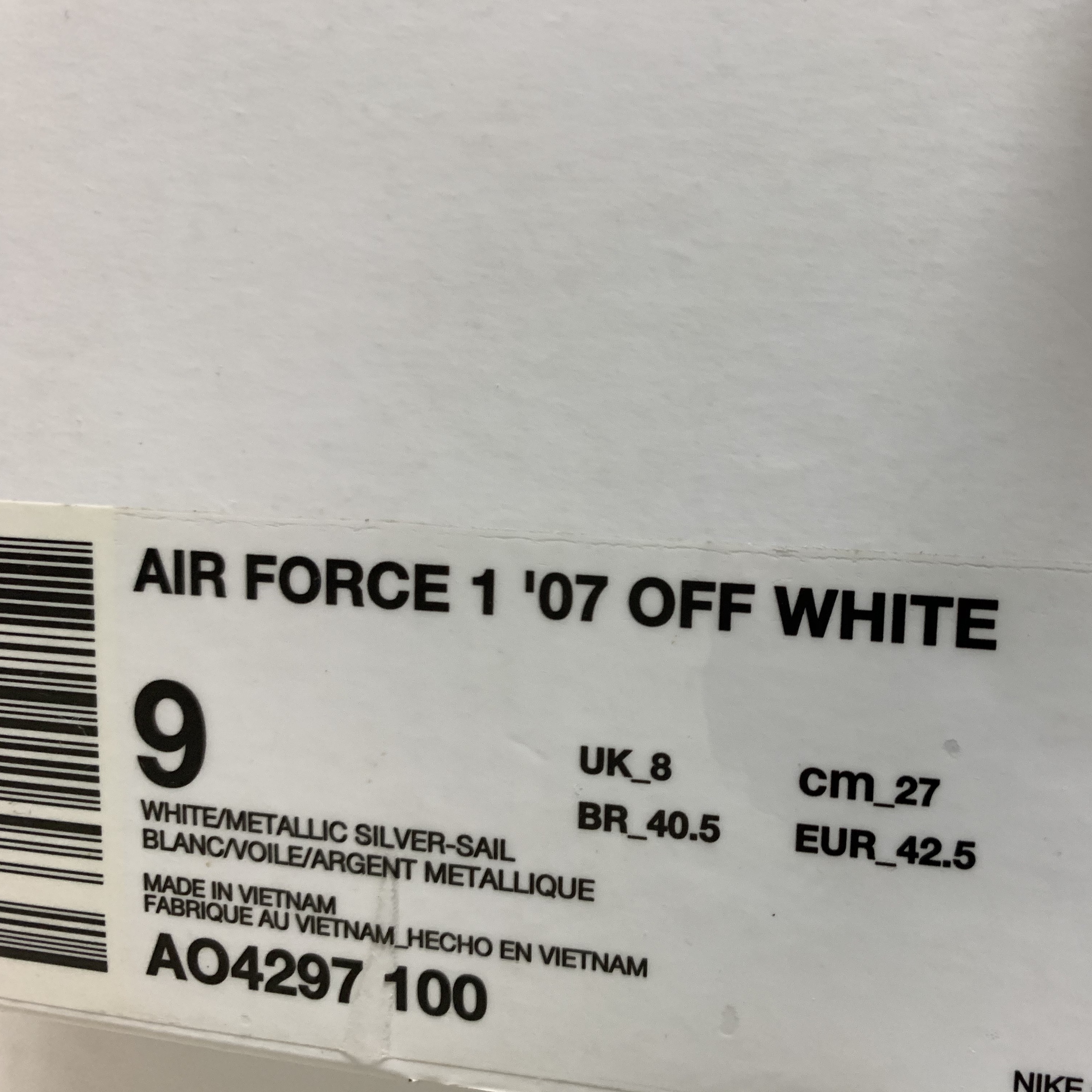Nike x Off-White Air Force 1 Low ComplexCon Exclusive 착용 스타일 - 1
