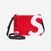 Supreme x The North Face S Logo Shoulder Bag Red - 20FW