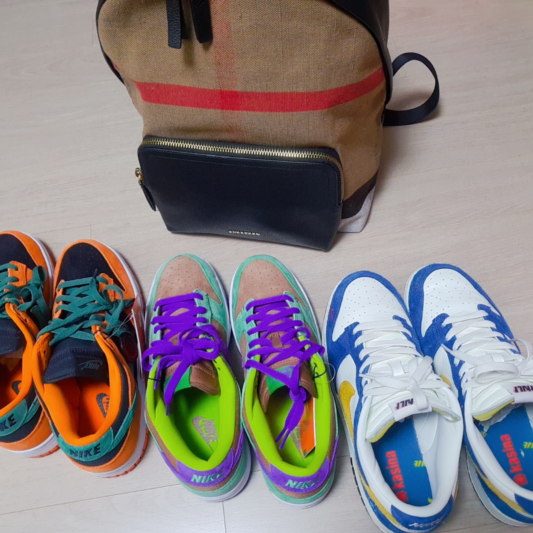 Nike Dunk Low SP Ceramic, Nike x Kasina Dunk Low 80's Bus 착용 스타일 - 2
