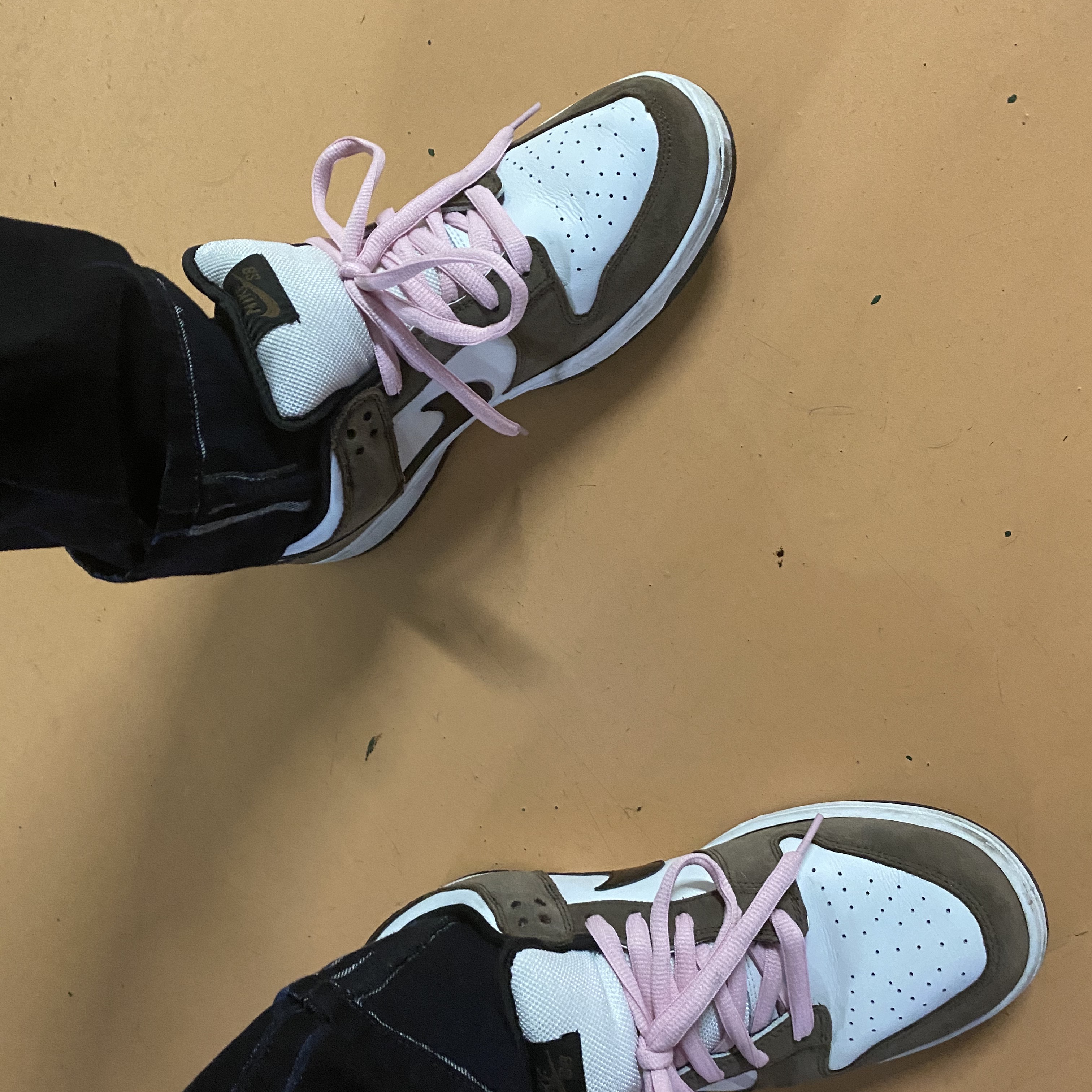 Nike Dunk Low Pro SB Trail 착용 스타일