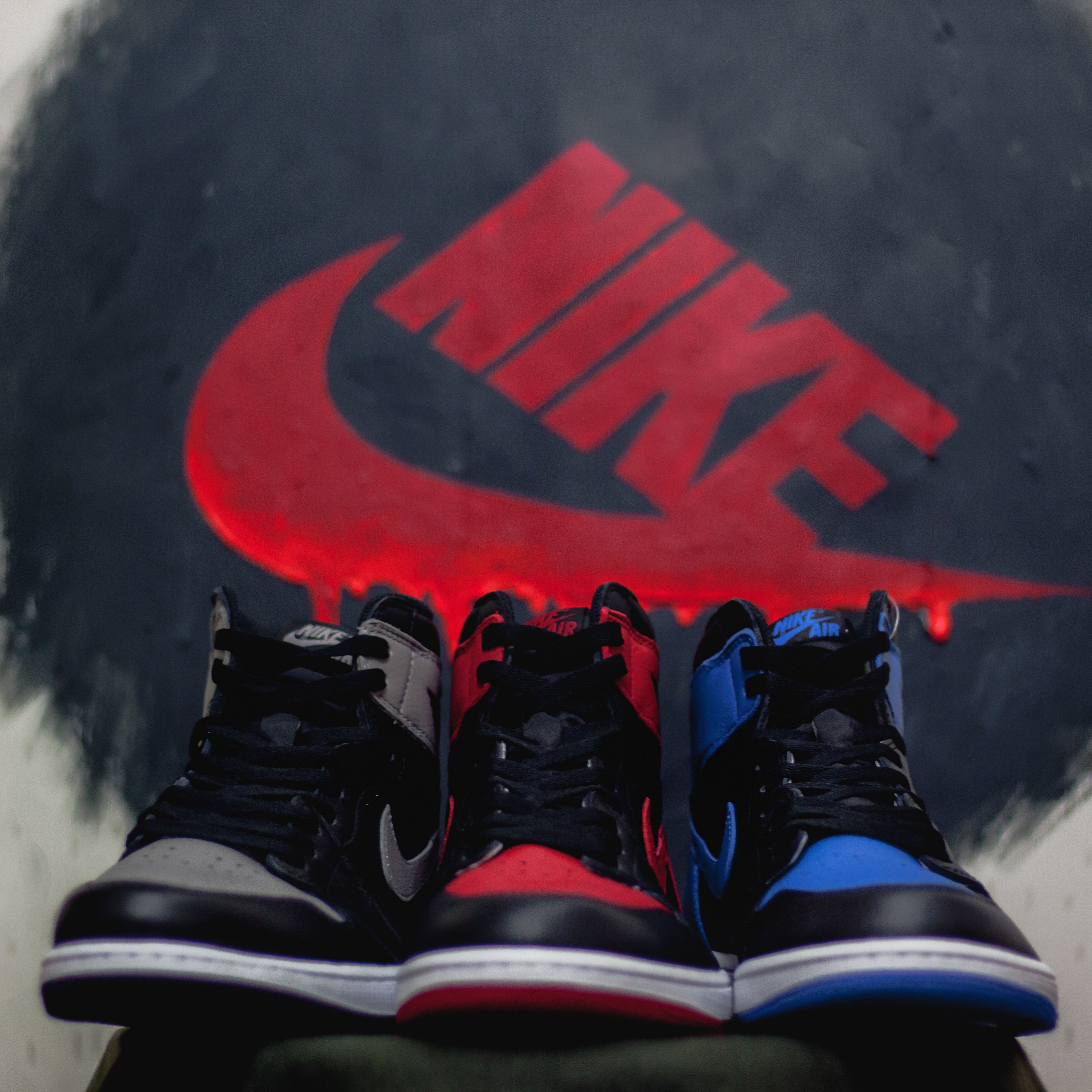 Jordan 1 Retro High OG Shadow 2018, Jordan 1 Retro High OG Bred Banned 2016 착용 스타일