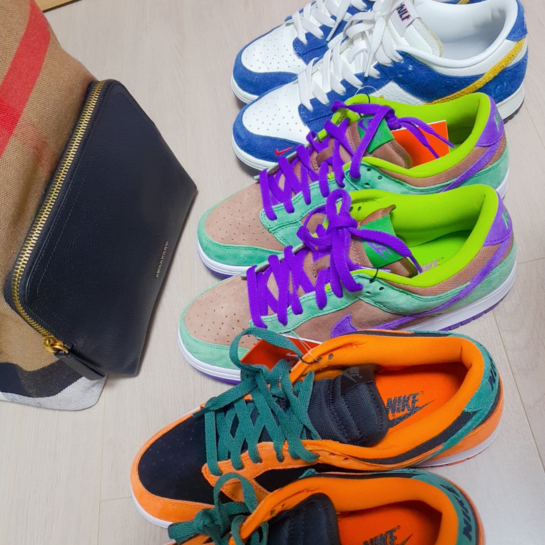 Nike Dunk Low SP Ceramic, Nike x Kasina Dunk Low 80's Bus 착용 스타일 - 1