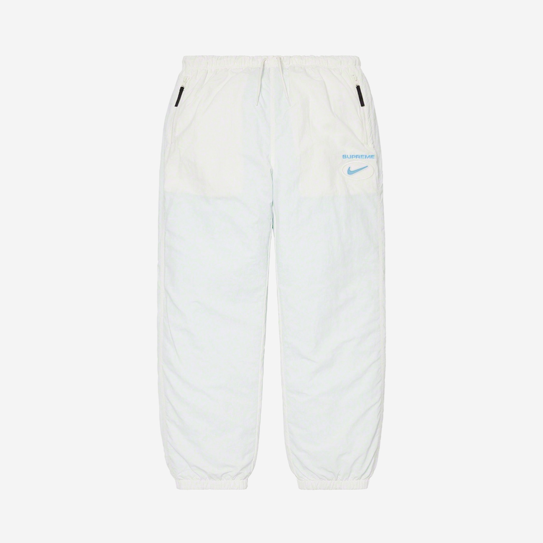 Supreme x Nike Ripstop Track Pant White
