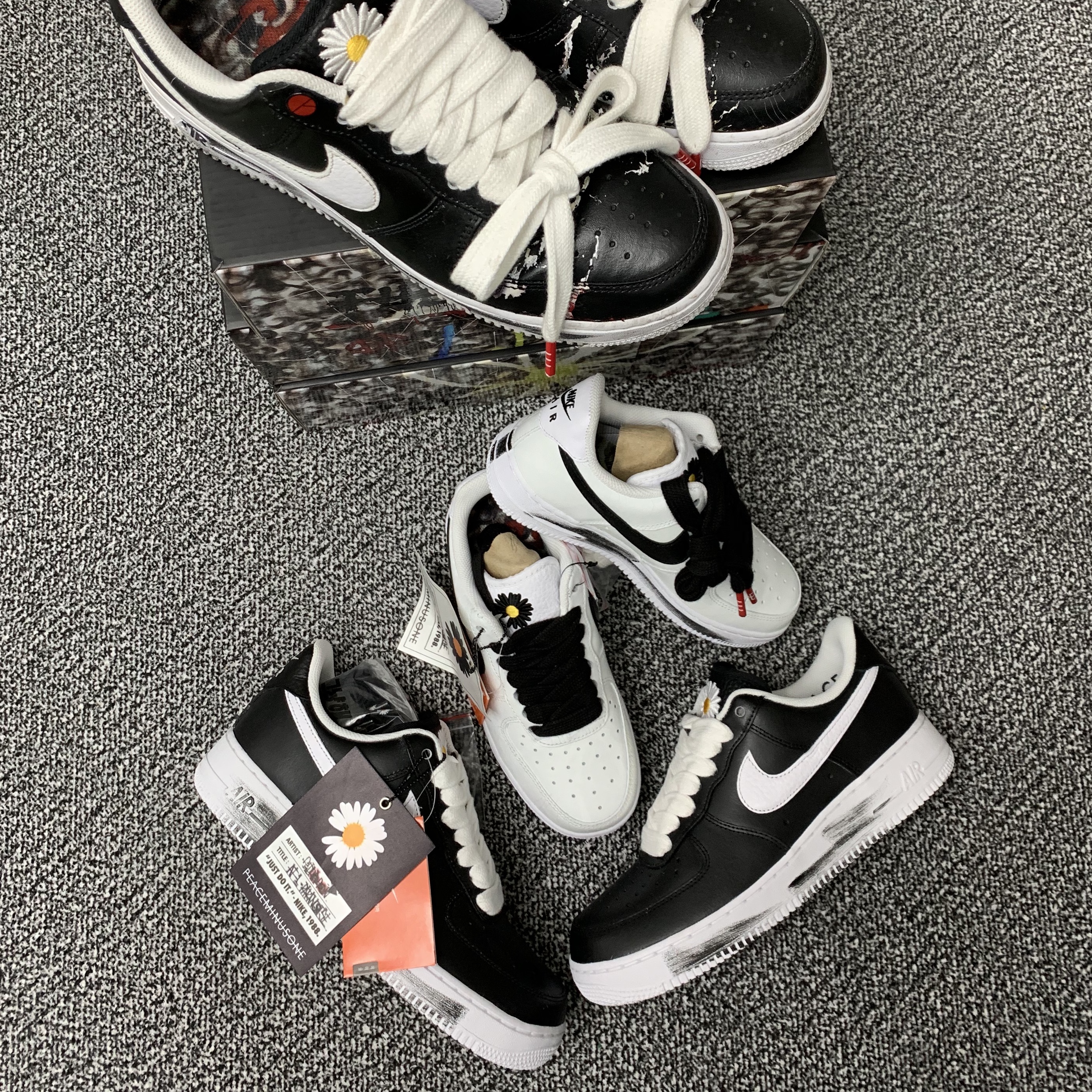 Nike x Peaceminusone Air Force 1 Low Para-Noise 2.0, Nike x Peaceminusone Air Force 1 Low Para-Noise 착용 스타일