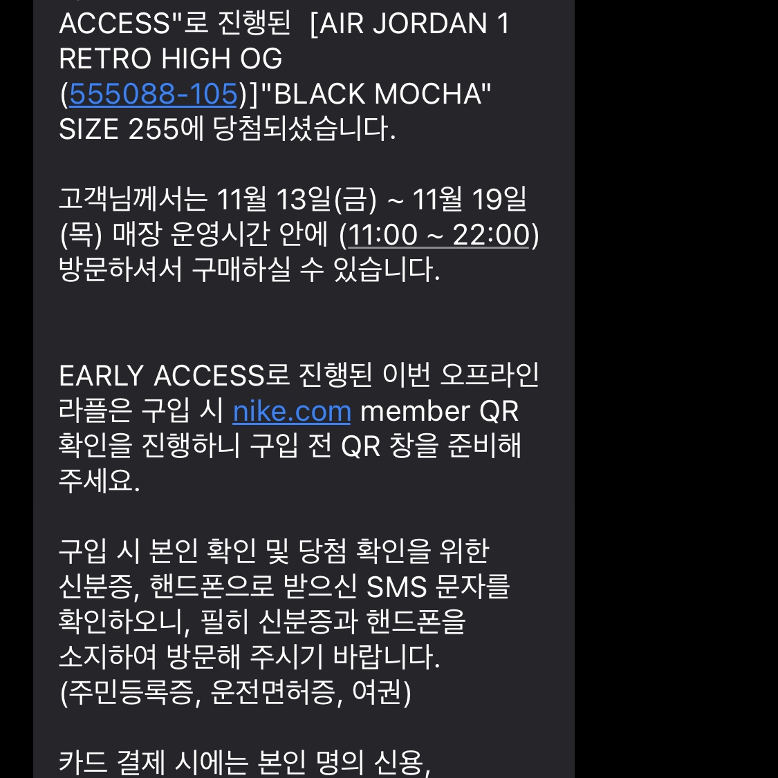 Jordan 1 Retro High OG Black Mocha 착용 스타일
