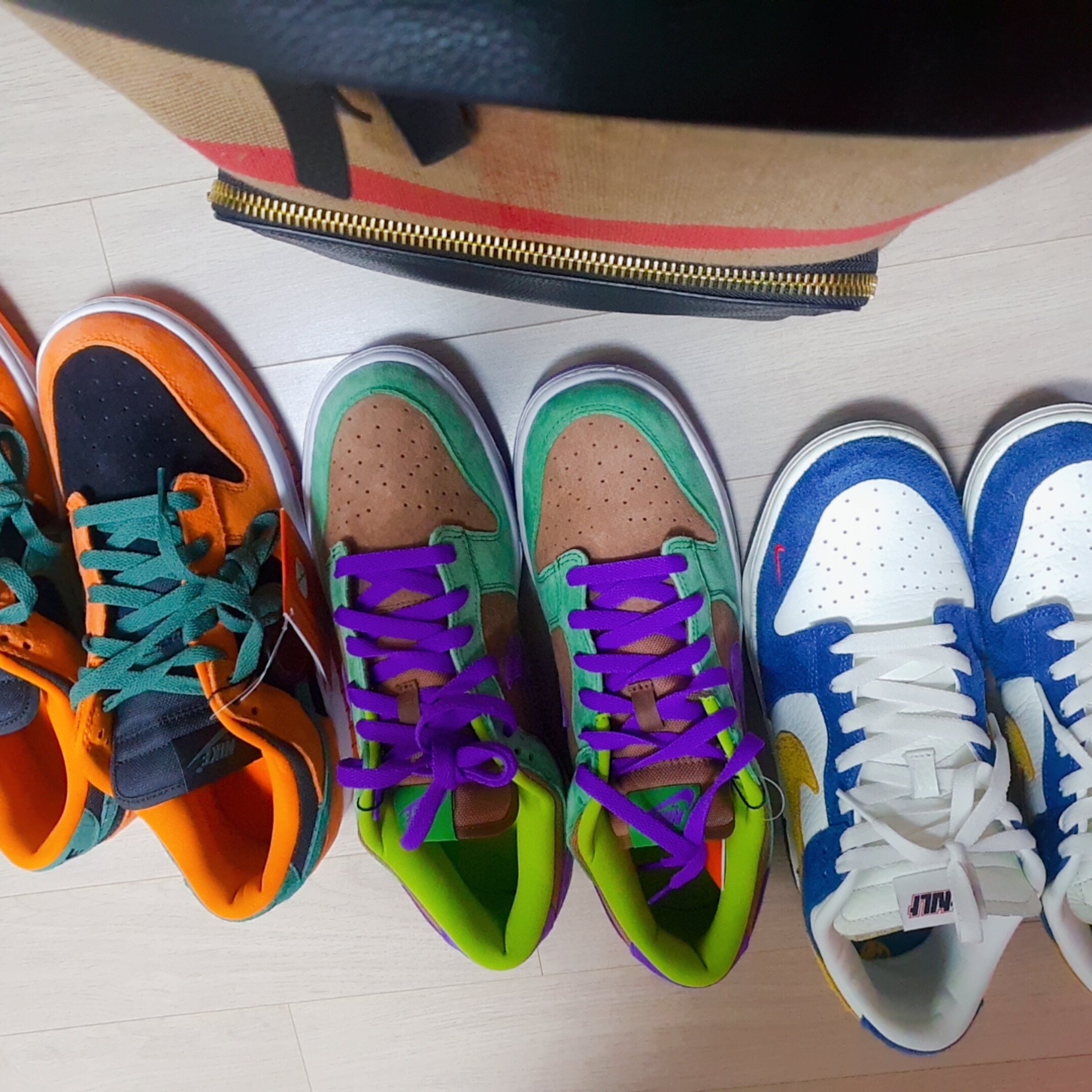 Nike Dunk Low SP Ceramic, Nike x Kasina Dunk Low 80's Bus 착용 스타일 - 2
