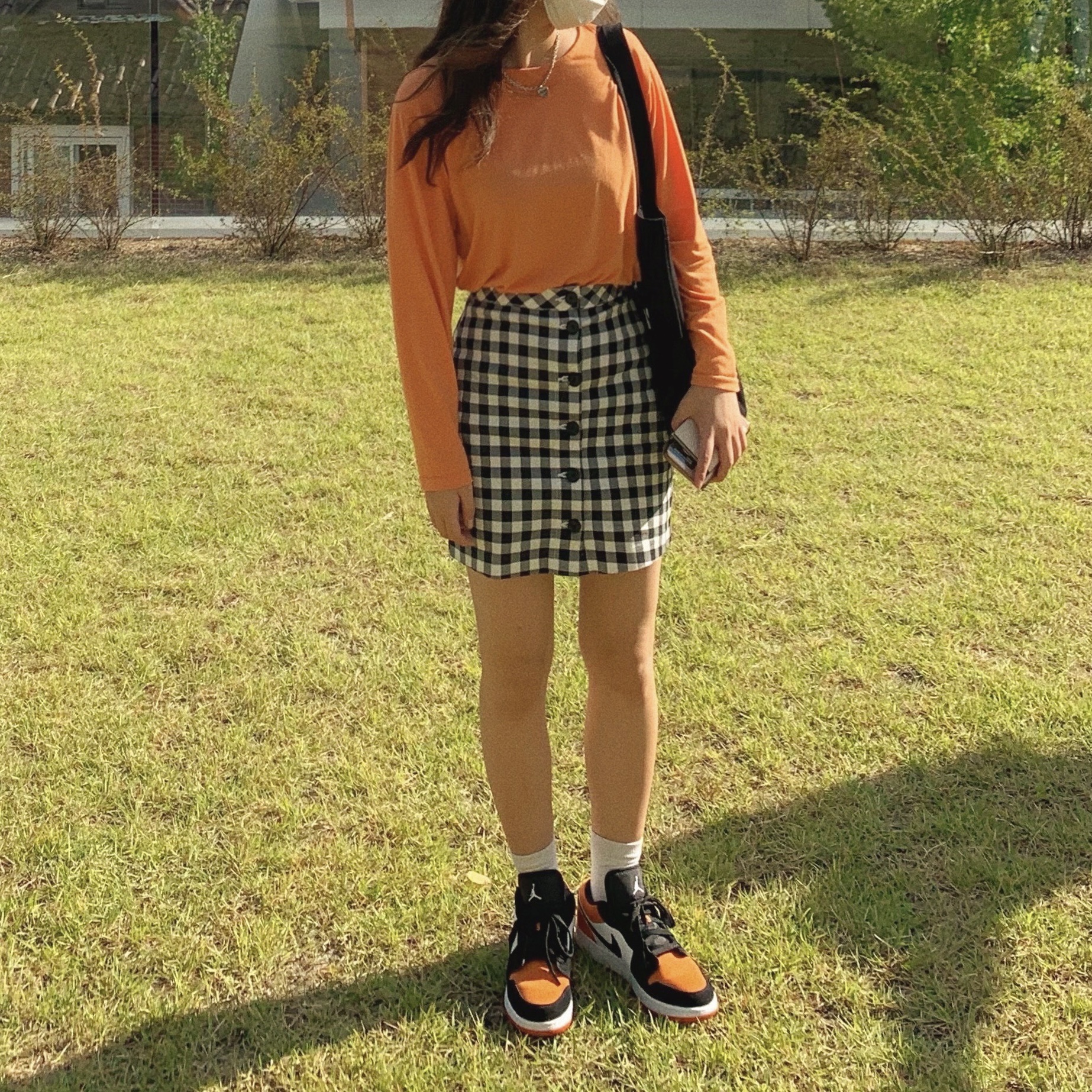 (GS) Jordan 1 Low Shattered Backboard 착용 스타일