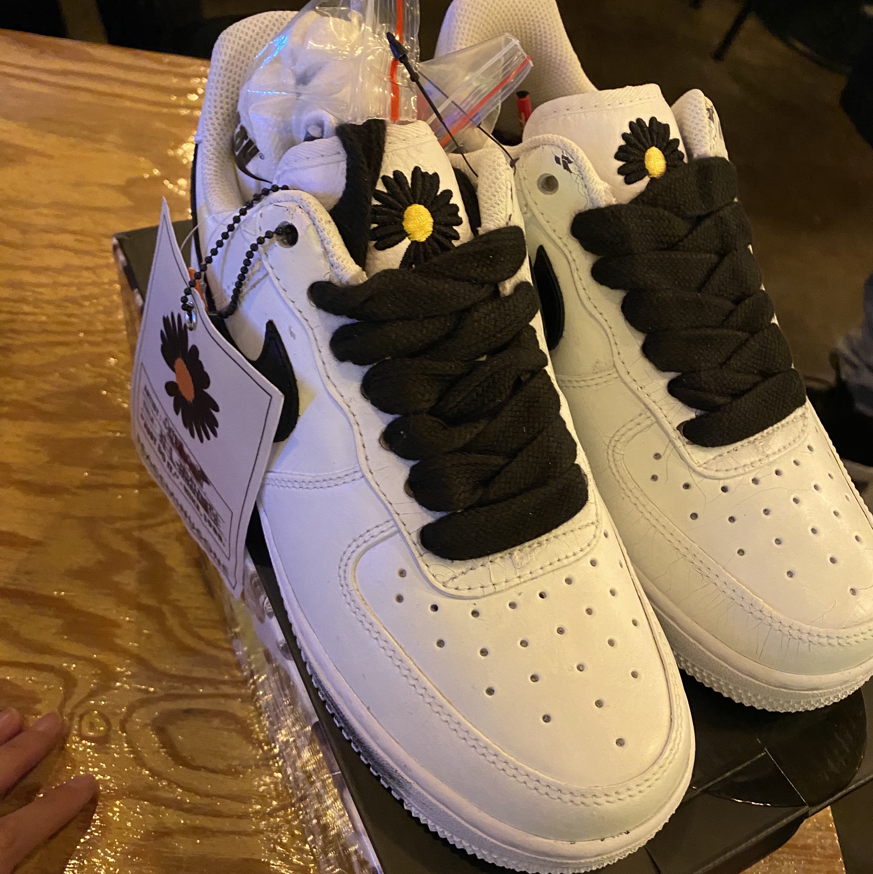 Nike x Peaceminusone Air Force 1 Low Para-Noise 2.0 착용 스타일