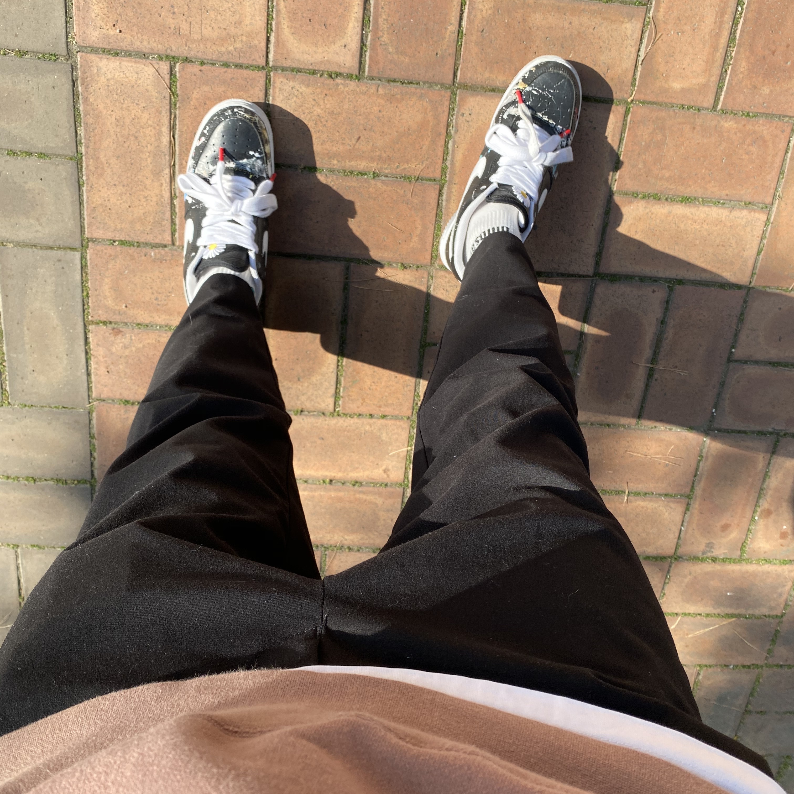 Nike x Peaceminusone Air Force 1 Low Para-Noise 착용 스타일