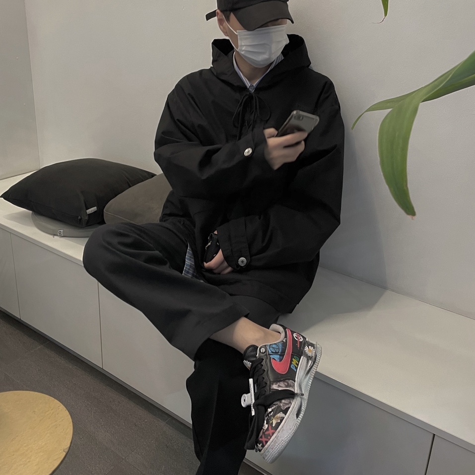 Nike x Peaceminusone Air Force 1 Low Para-Noise 착용 스타일