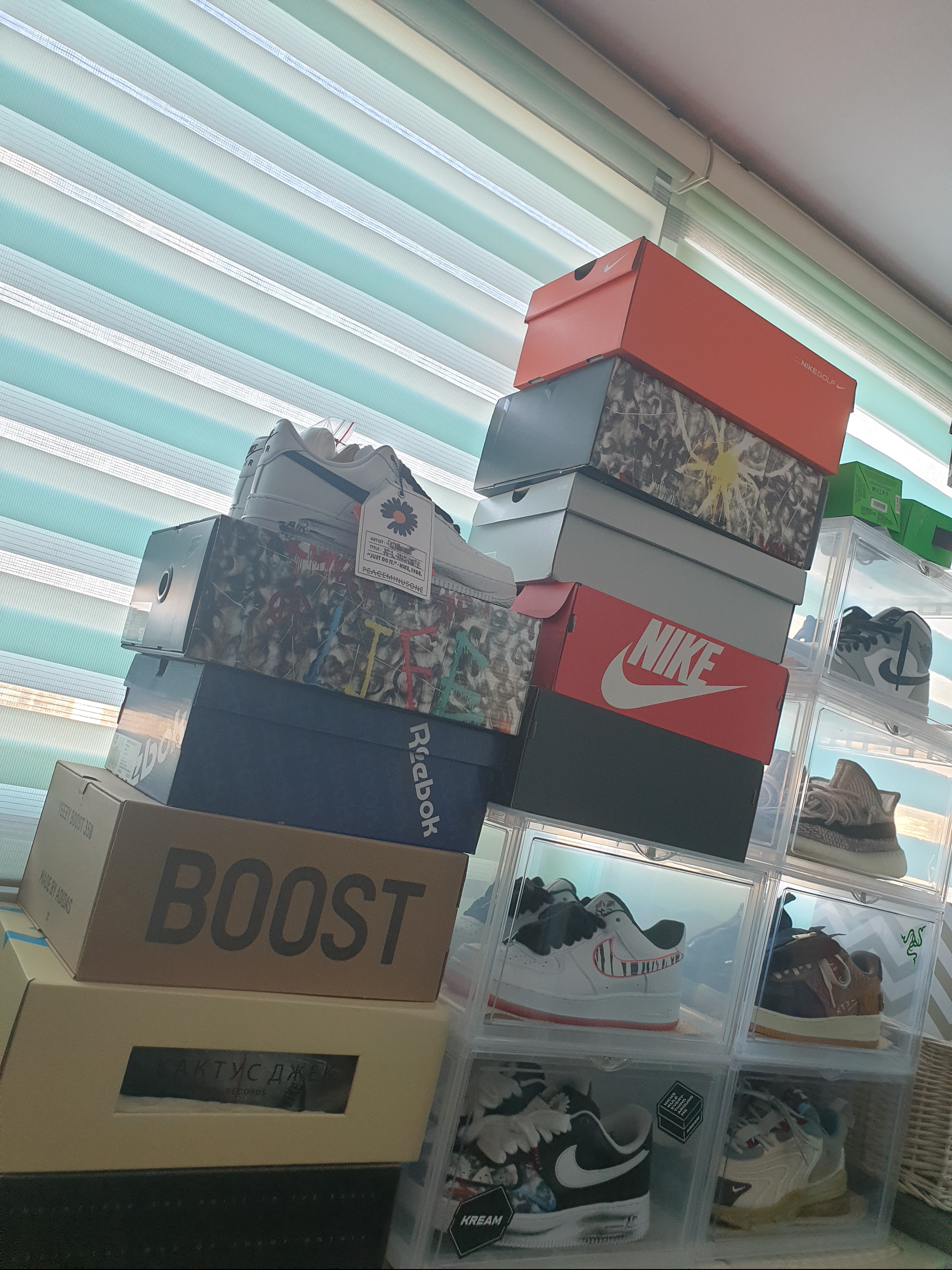Nike x Peaceminusone Air Force 1 Low Para-Noise, Nike x Peaceminusone Air Force 1 Low Para-Noise 2.0 착용 스타일 - 2