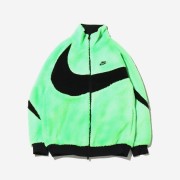 Nike Big Swoosh Full Zip Jacket Green Black