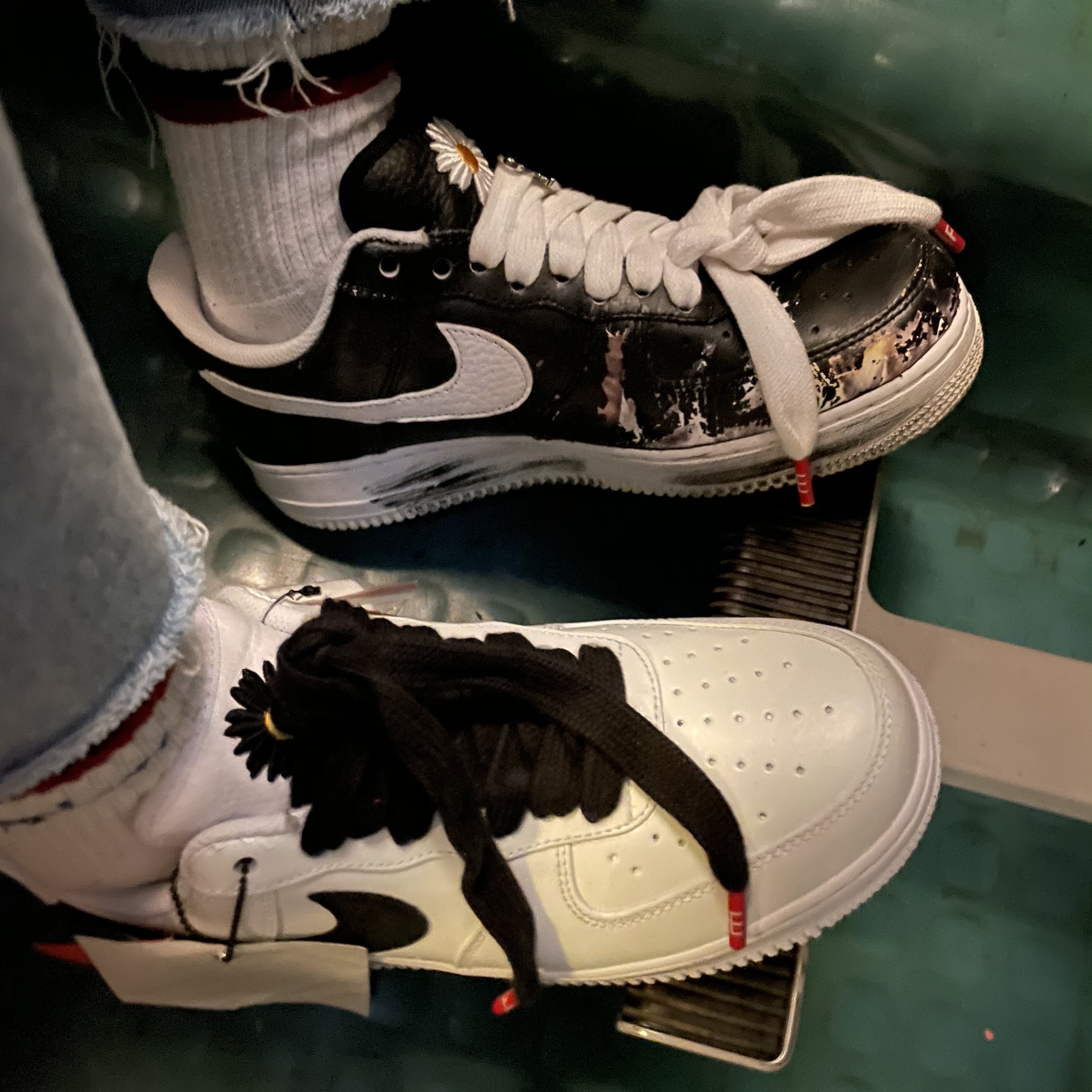 Nike x Peaceminusone Air Force 1 Low Para-Noise 2.0, Nike x Peaceminusone Air Force 1 Low Para-Noise 착용 스타일