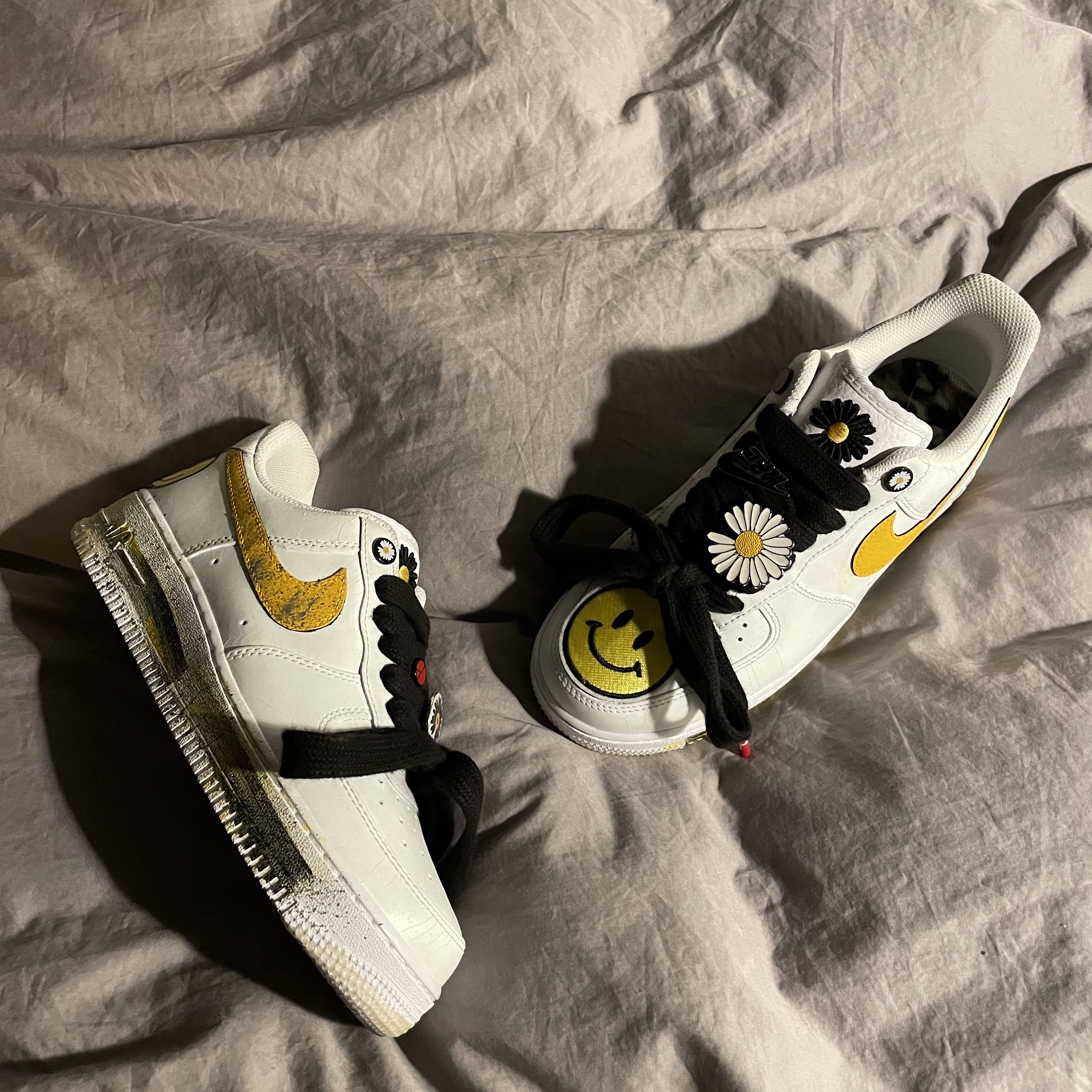 Nike x Peaceminusone Air Force 1 Low Para-Noise 2.0 착용 스타일