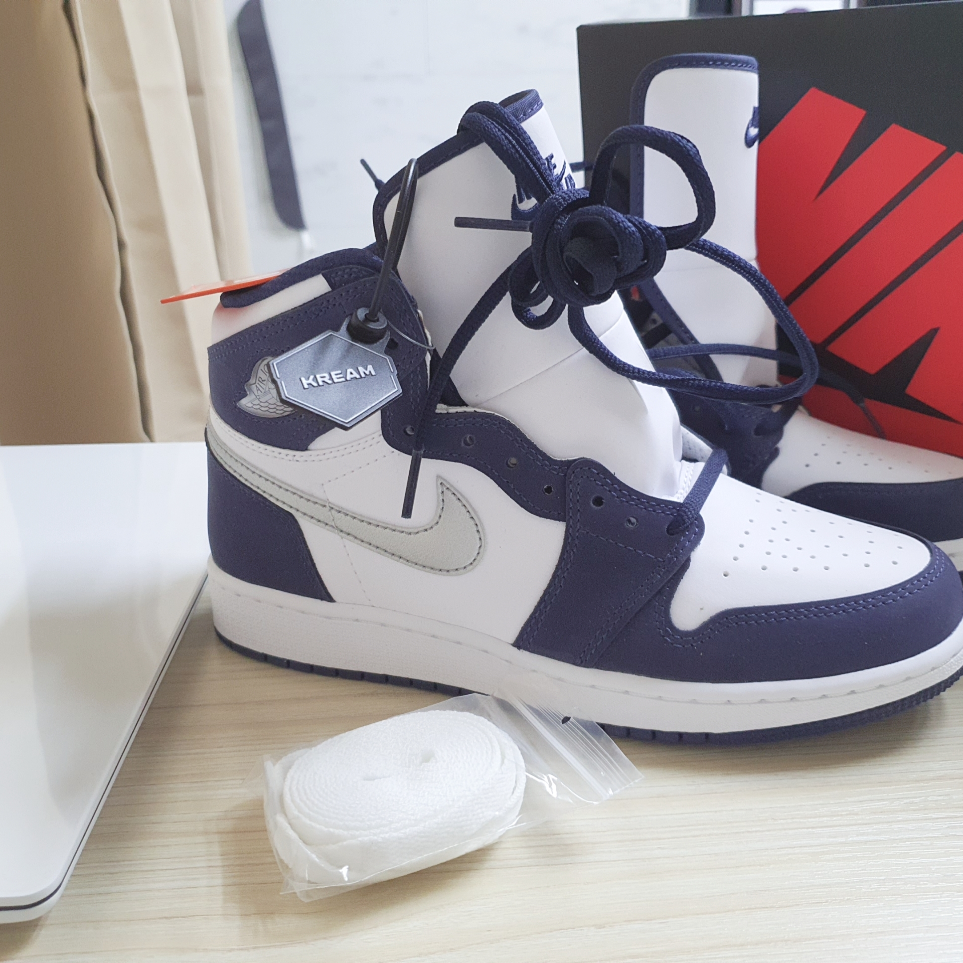 (GS) Jordan 1 Retro High OG CO.JP Midnight Navy 착용 스타일