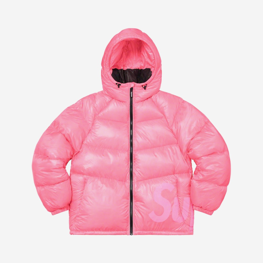 Supreme Hooded Down Jacket Pink - 20FW 상세 이미지 1