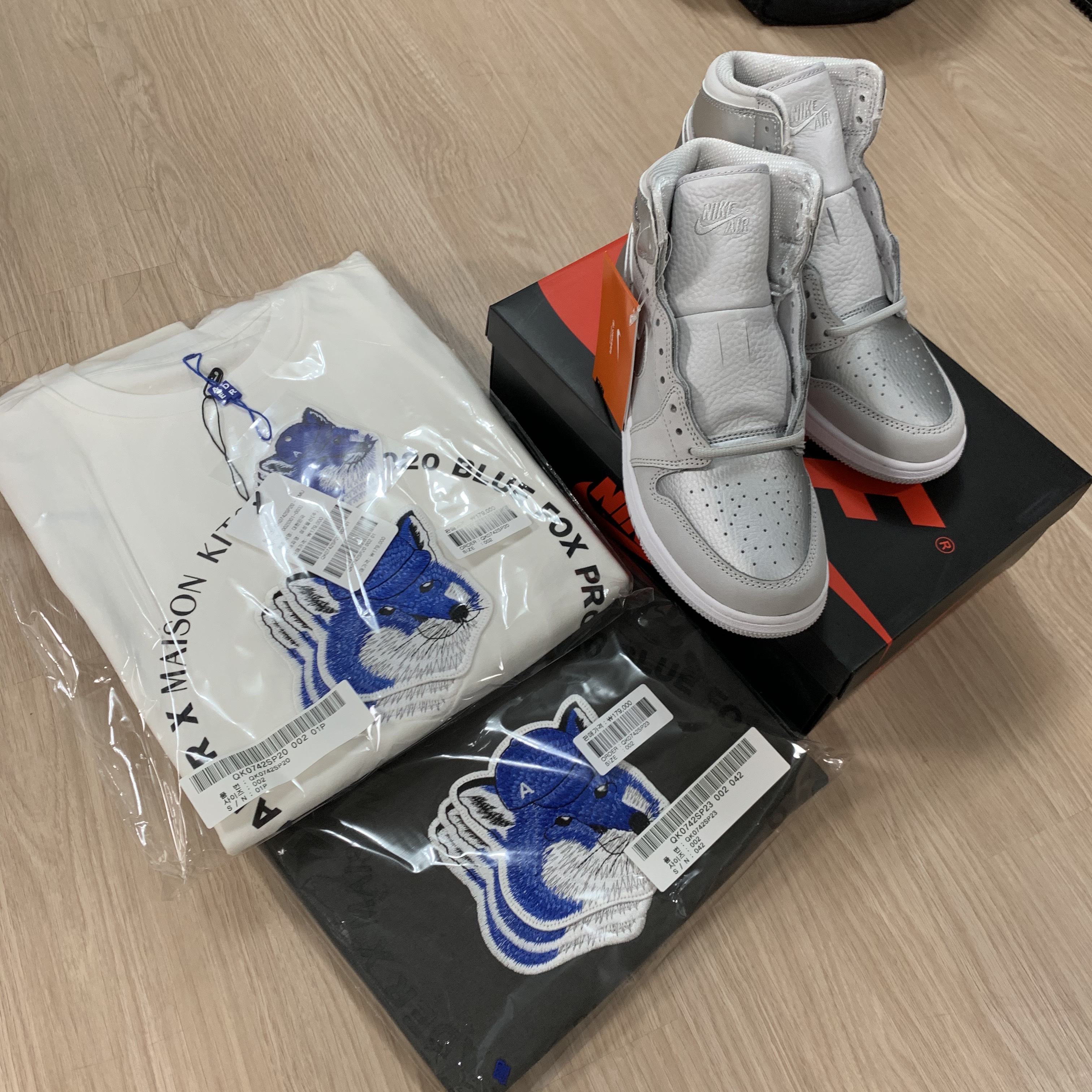 Jordan 1 Retro High OG CO.JP Neutral Grey 착용 스타일
