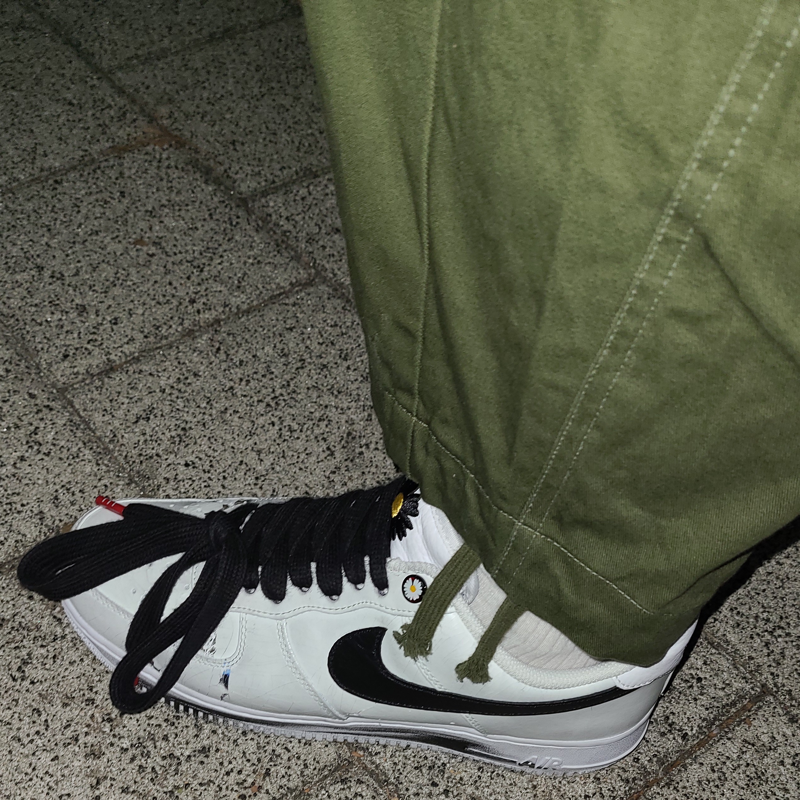 Nike x Peaceminusone Air Force 1 Low Para-Noise 2.0 착용 스타일